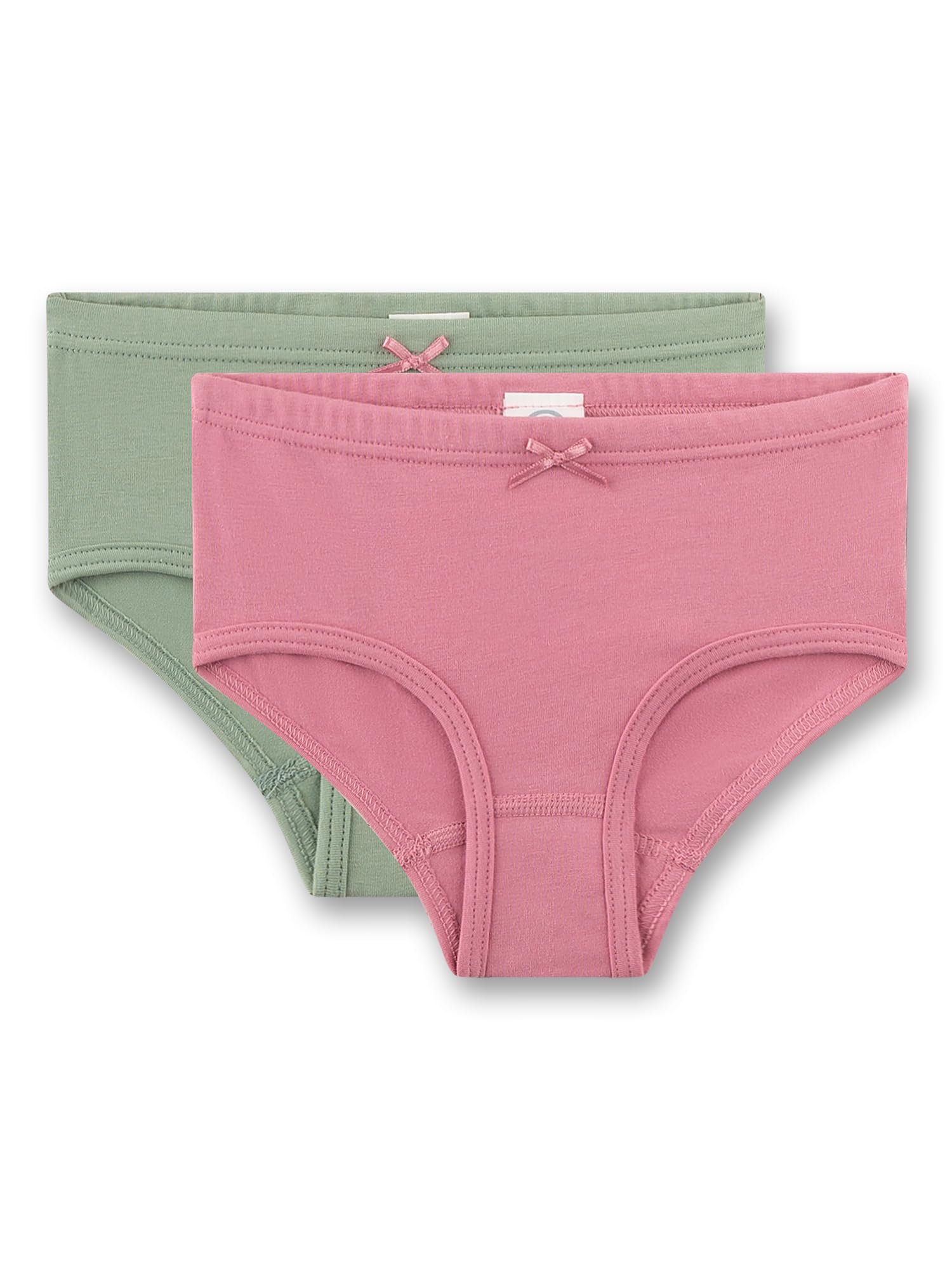 sanetta-m-dchen-h-ftslip-rosa-gr-n-aus-baumwolle-2er-set-kinder-unterhose image 1