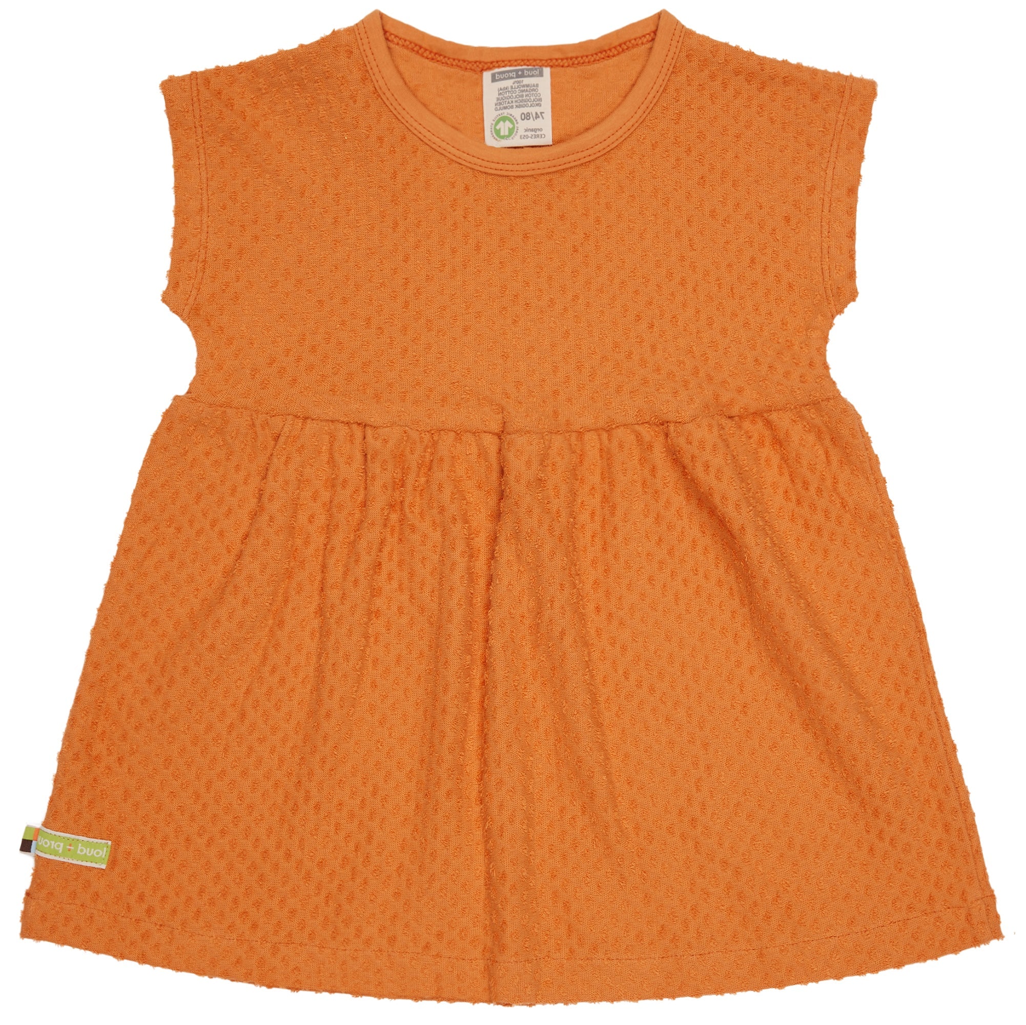loud-proud-kleid-aus-frottee-mit-punkten-frotteekleid-jacquard image 3