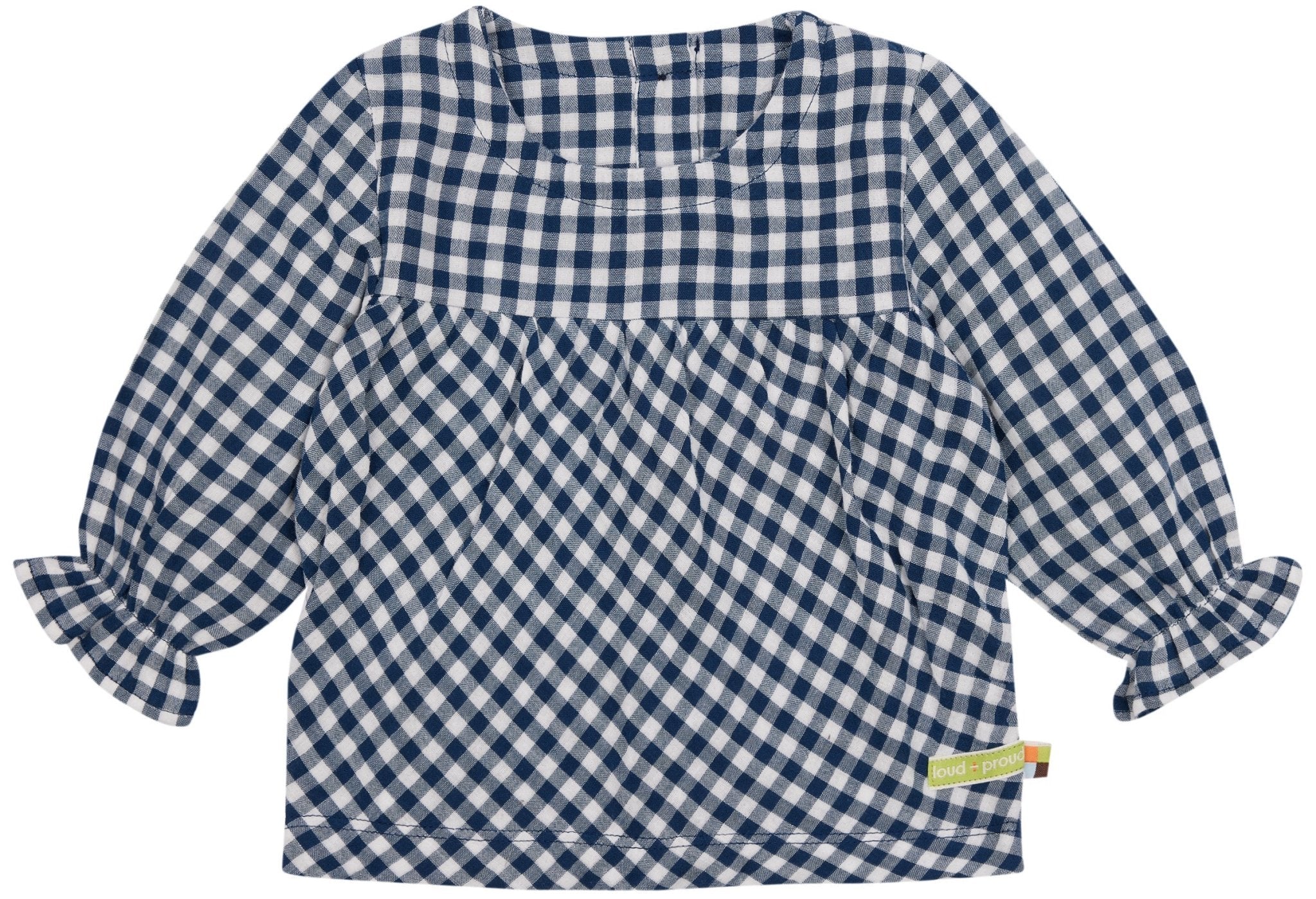 loud-proud-musselin-bluse-mit-karo-kinder-bluse-aus-musselin image 5