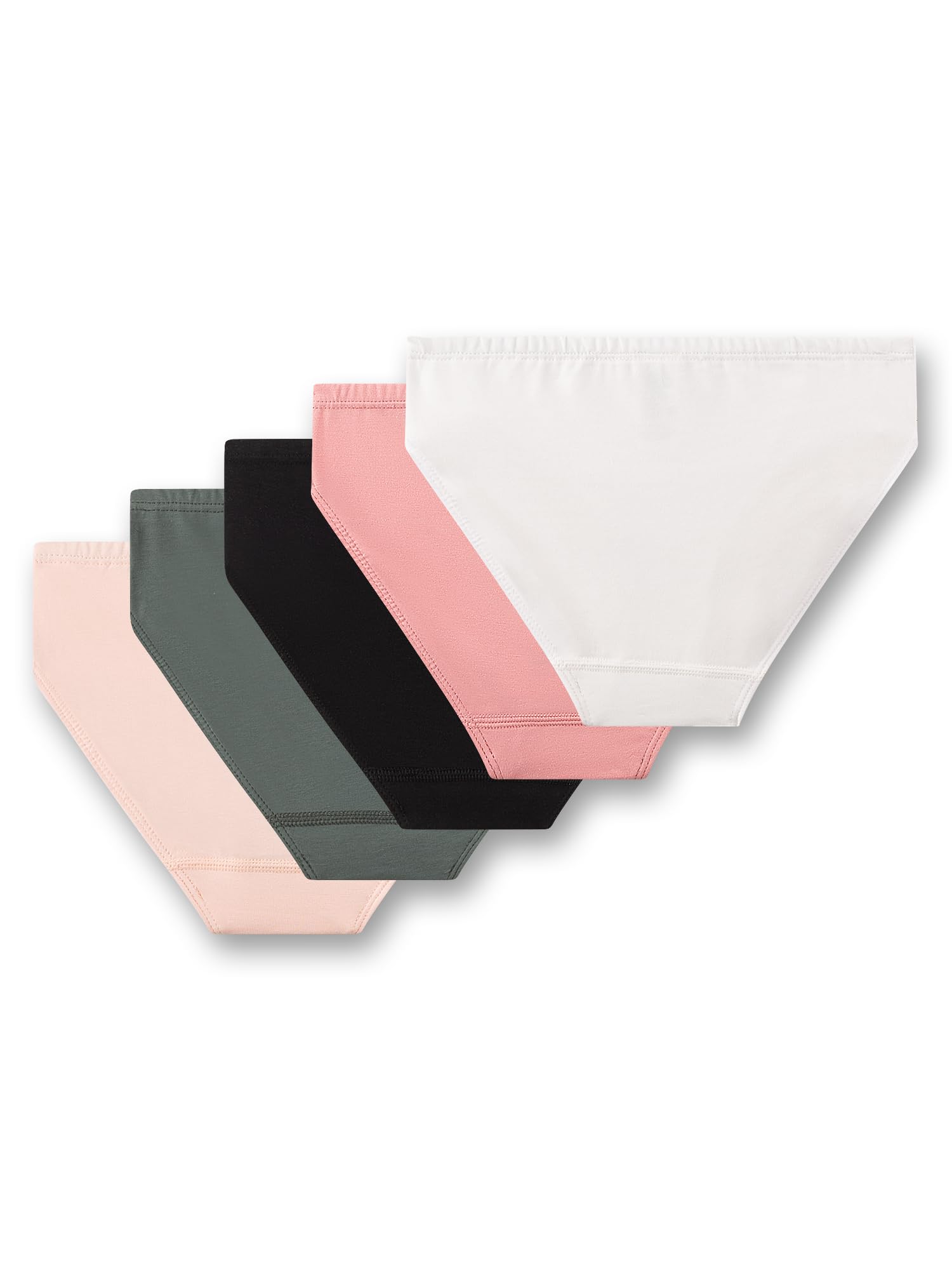 sanetta-m-dchen-rioslip-5er-pack-beige-gr-n-rosa-schwarz-teens-unterhose image 2