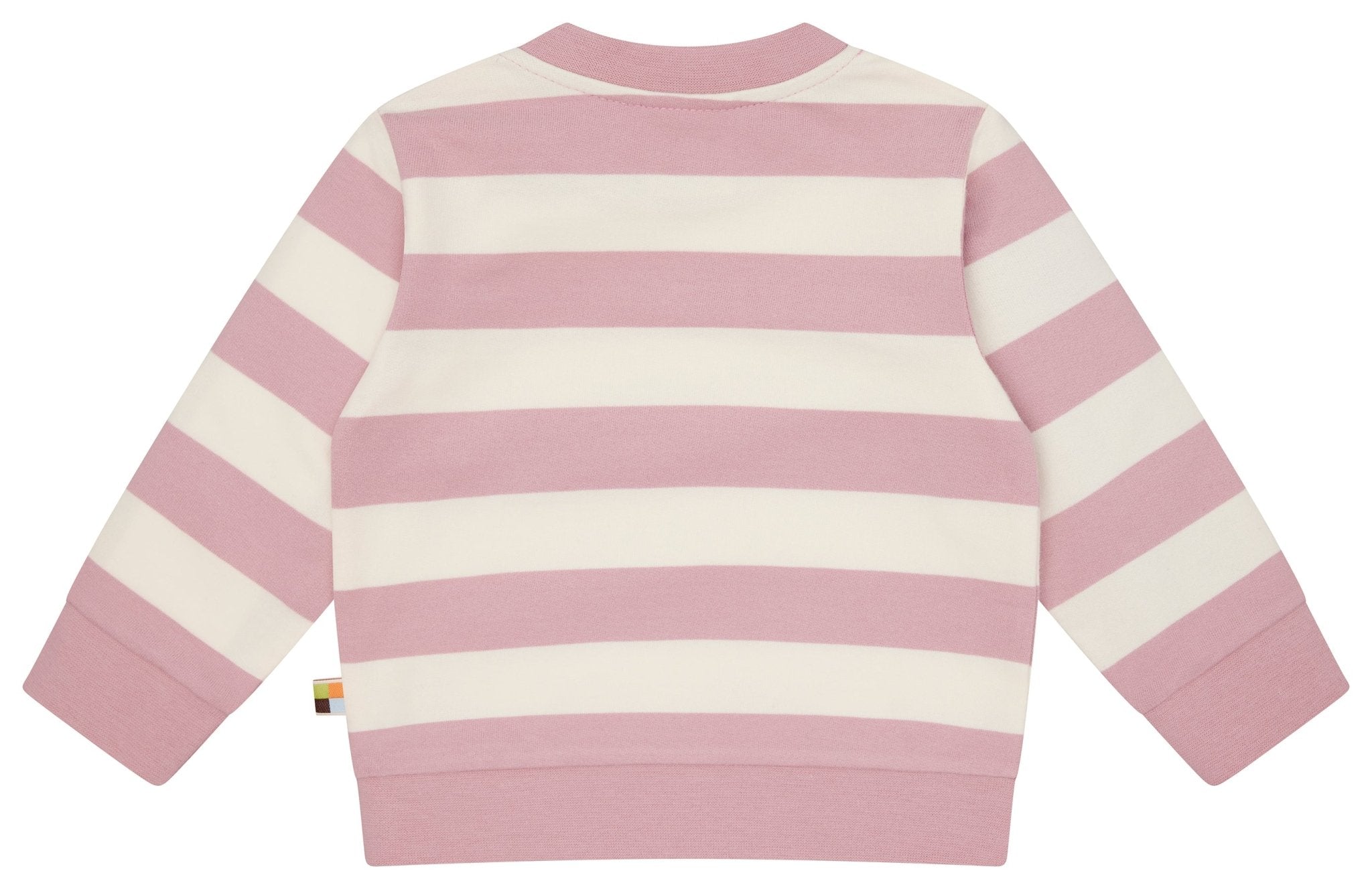 loud-proud-sweatshirt-blockstreifen-kinder-sweatshirt-bio-baumwolle image 2