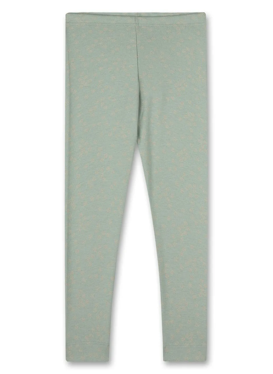 sanetta-m-dchen-feinripp-leggings-gr-n-mit-floralem-alloverprint image 1