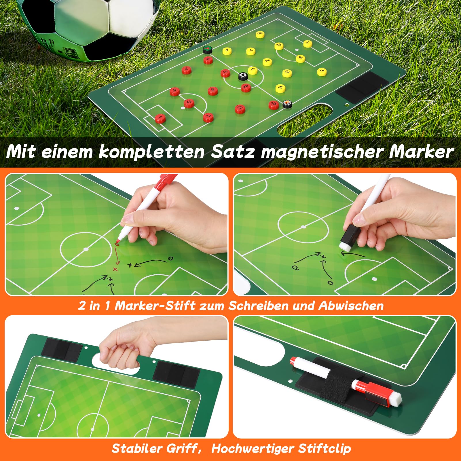 desoto-magnettafel-fu-ball-coaching-board-taktiktafel-mit-stift image 4