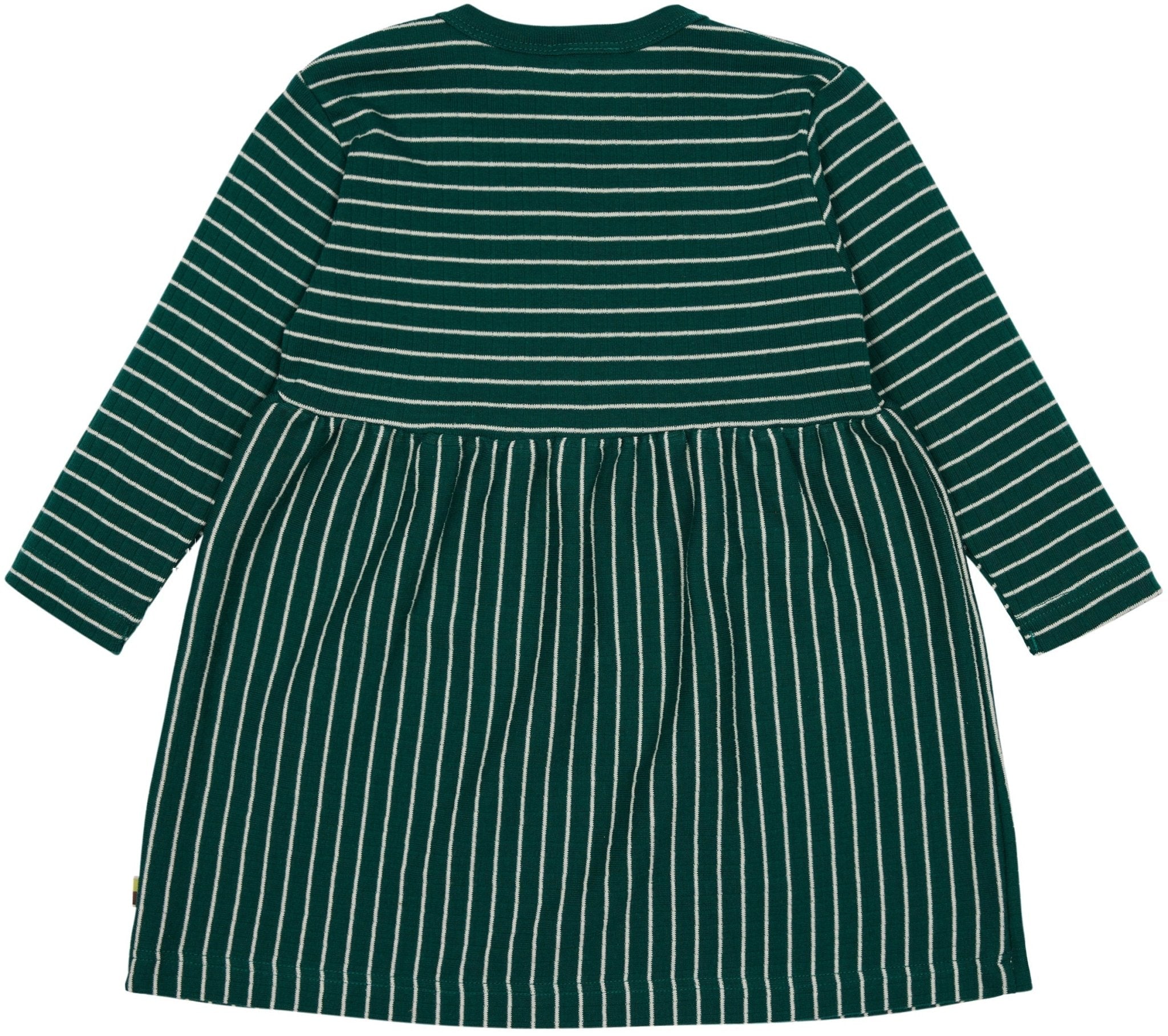 loud-proud-kleid-langarm-gestreift-mit-rippe-derby-rib-ringelkleid image 2
