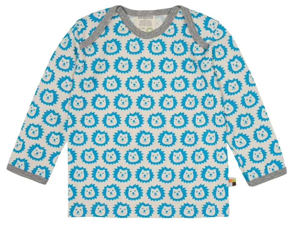 loud-proud-shirt-langarm-mit-druck-l-we-fledermaus-bio-baumwolle image 1