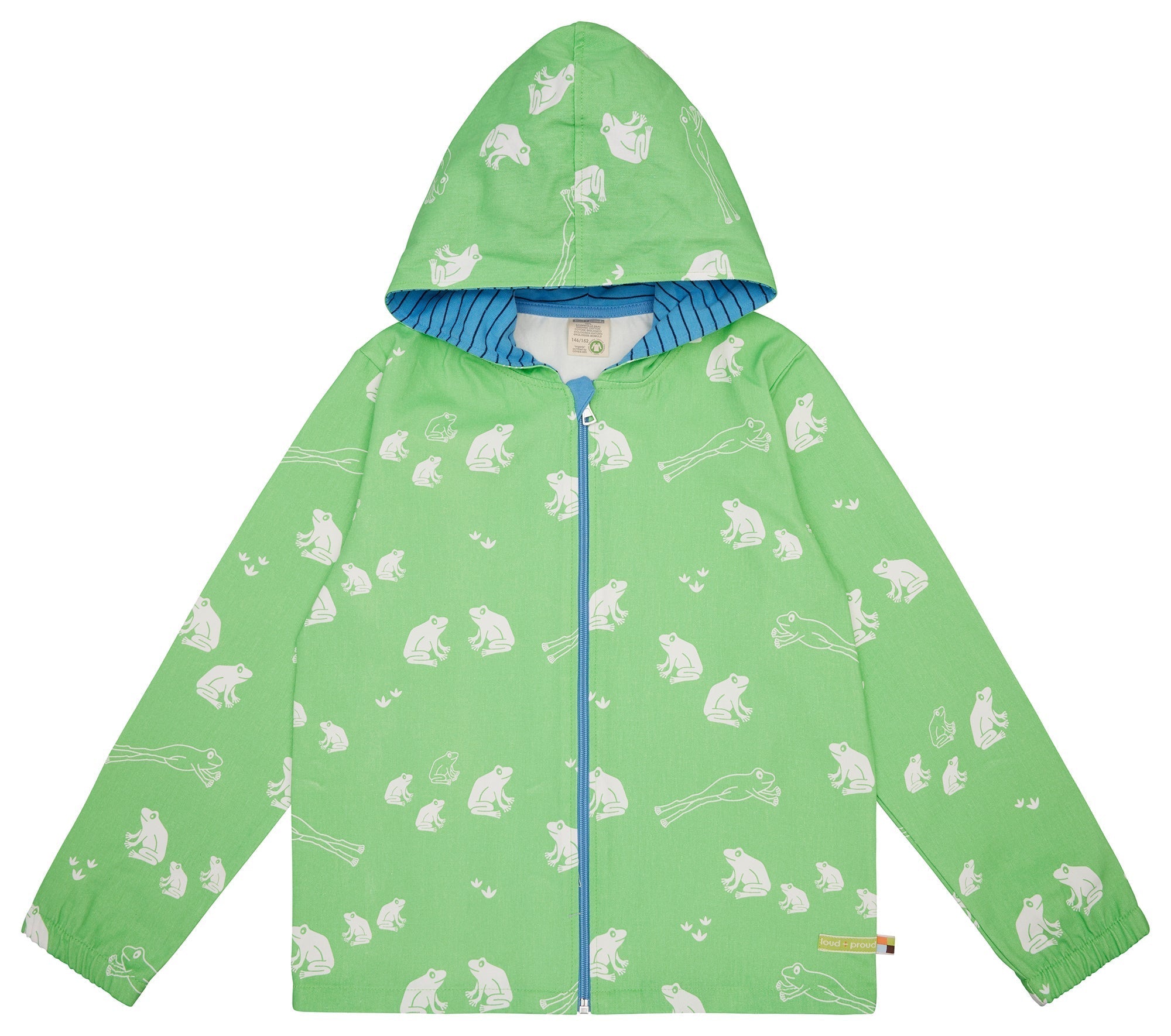 loud-proud-outdoorjacke-mit-allover-druck-wasserabweisende-kinderjacke image 5