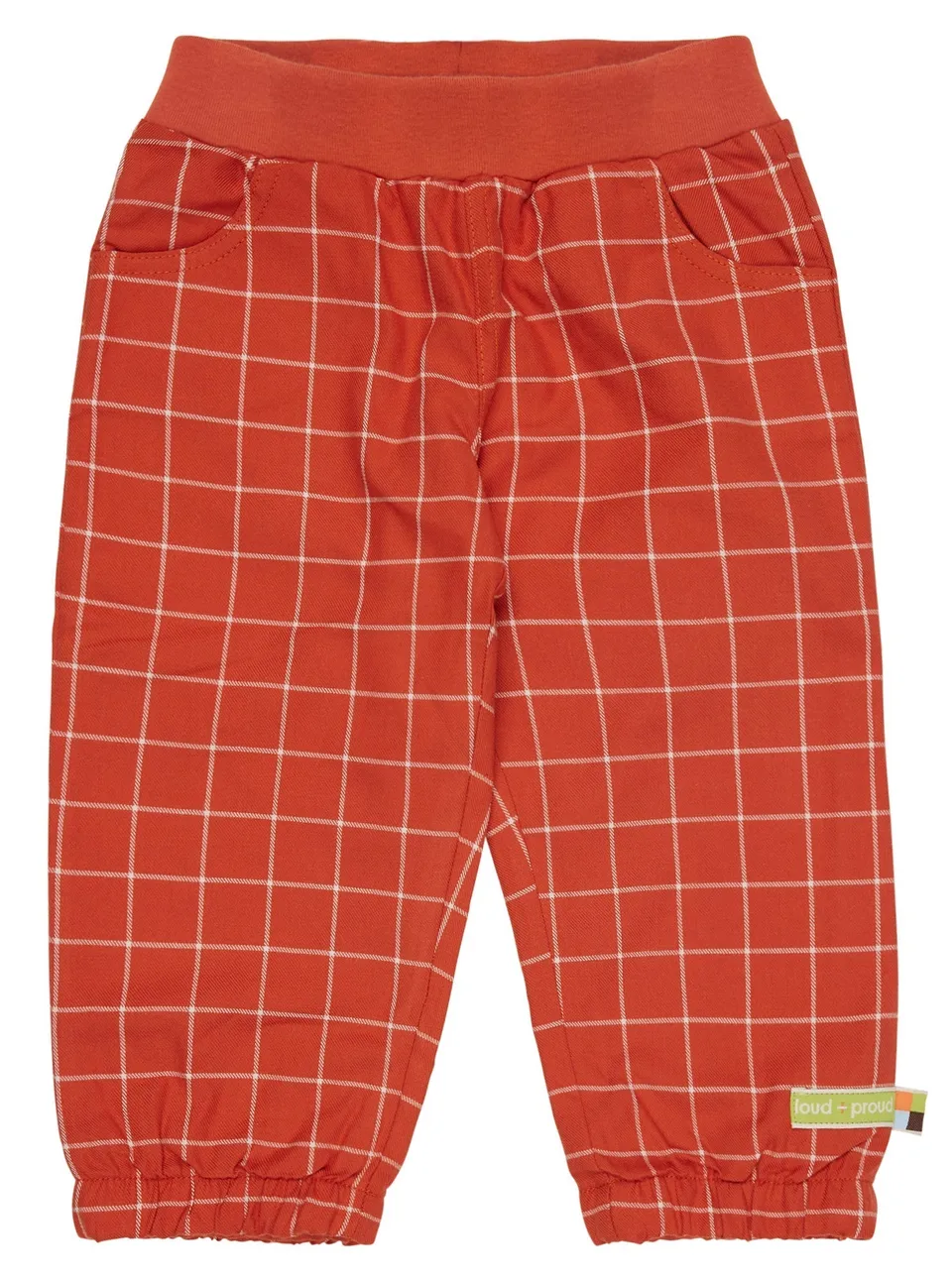 loud-proud-karo-hose-karierte-popeline-hose-mit-jerseyfutter image 1