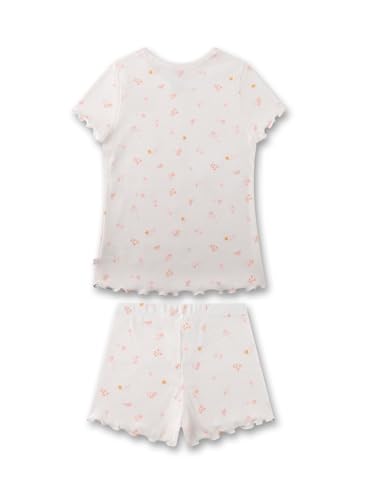 sanetta-m-dchen-schlafanzug-kurz-off-white-blumen-pyjamaset-aus-baumwolle-f-r-m- image 5