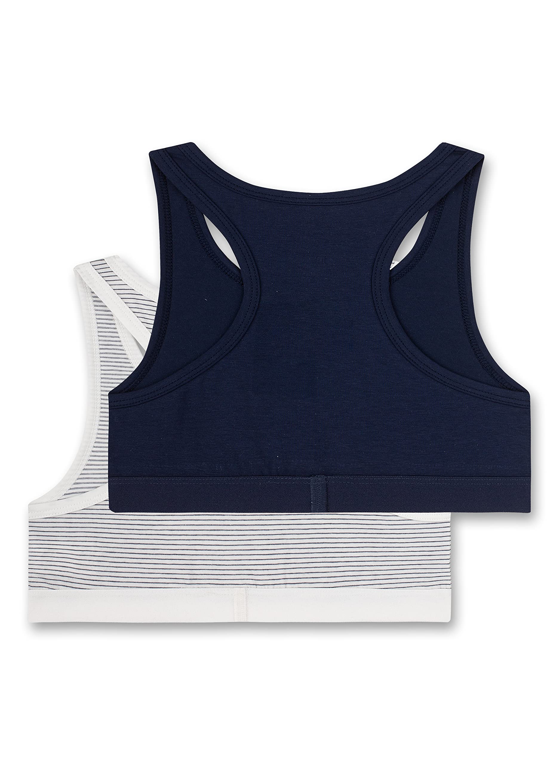 sanetta-m-dchen-bustier-doppelpack-off-white-und-dunkelblau-ringel-2er-set image 2