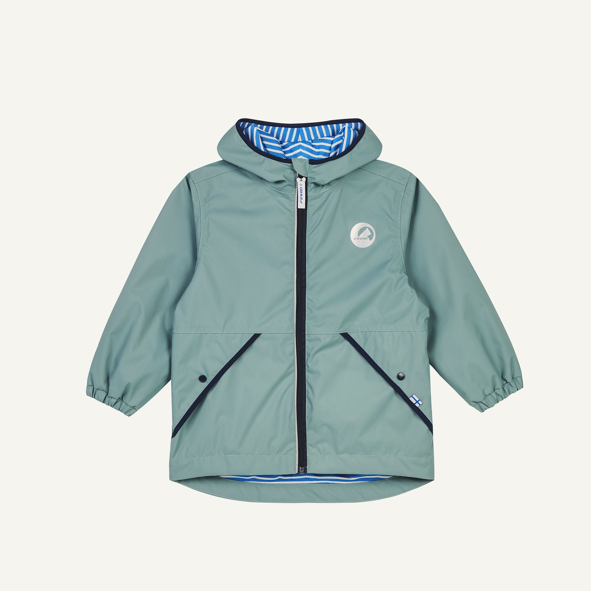 finkid-puuskiainen-regen-und-outdoorjacke-zip-in-au-enjacke image 3