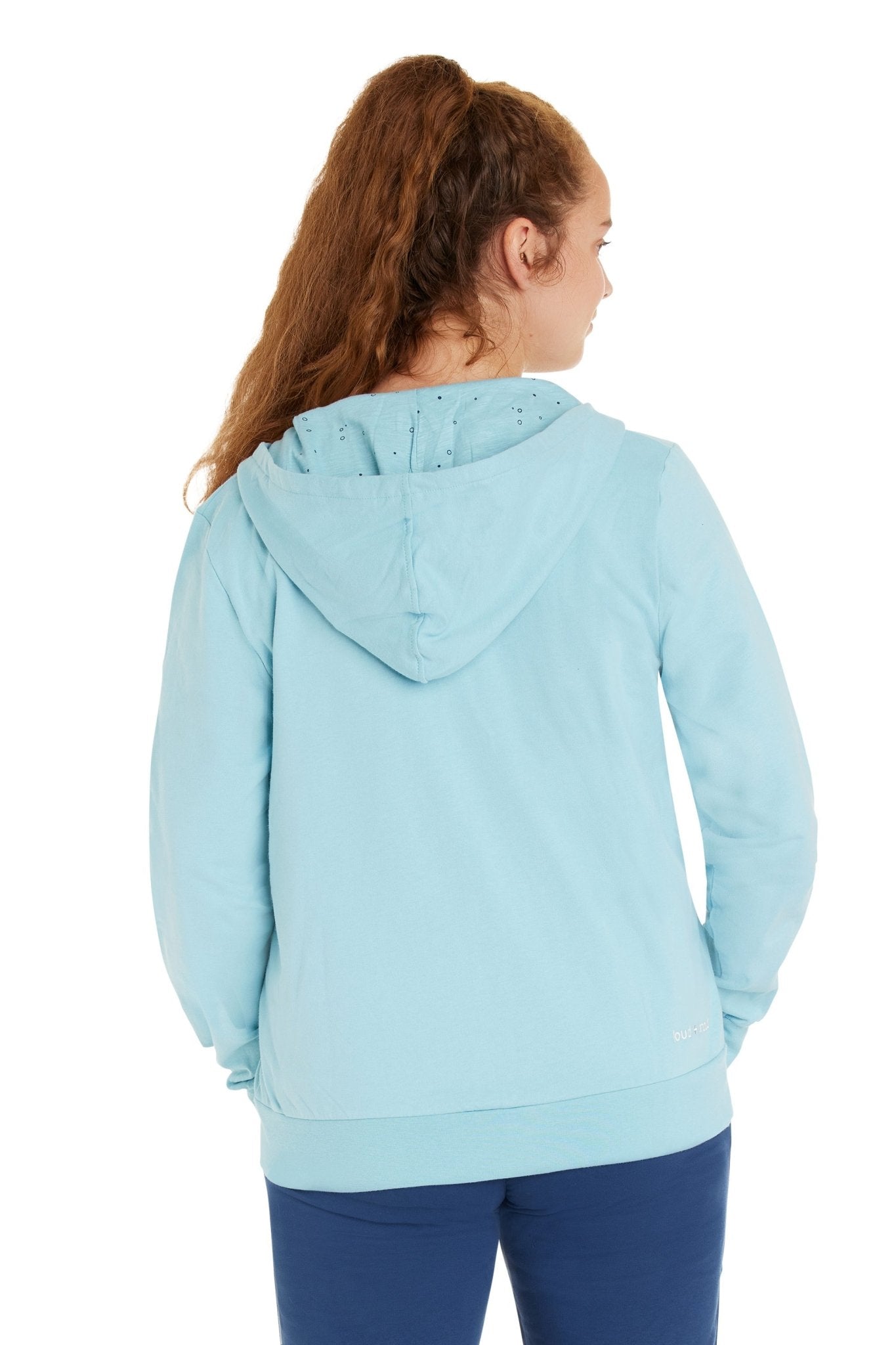 loud-proud-damen-kapuzenjacke-sweatjacke-mit-k-ngurutaschen image 2