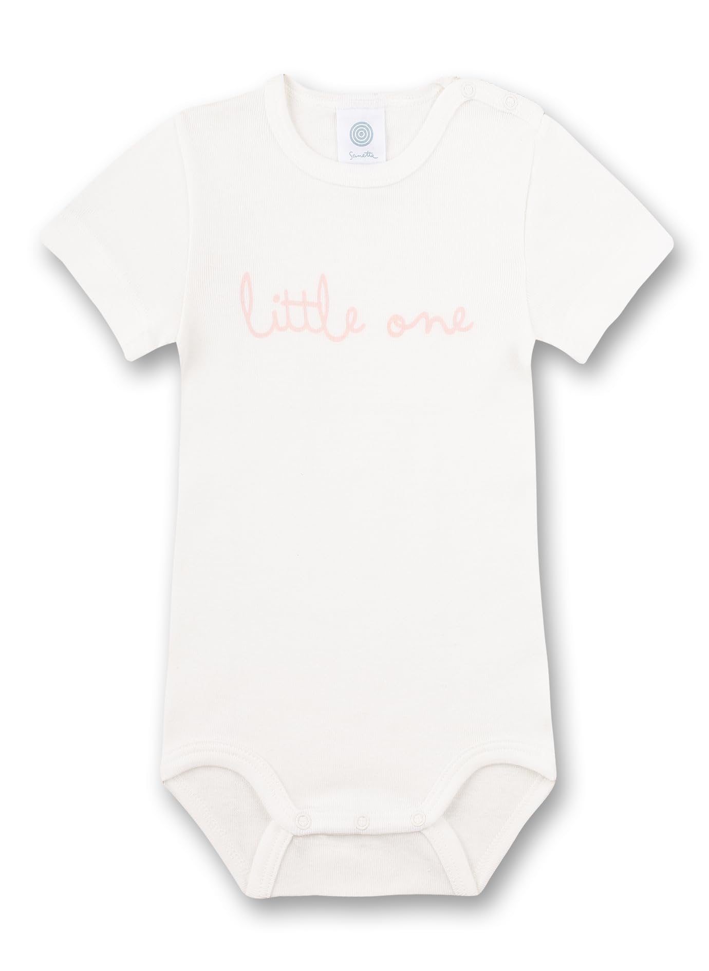 sanetta-baby-body-kurzarm-wei-little-one-aus-bio-baumwolle image 1