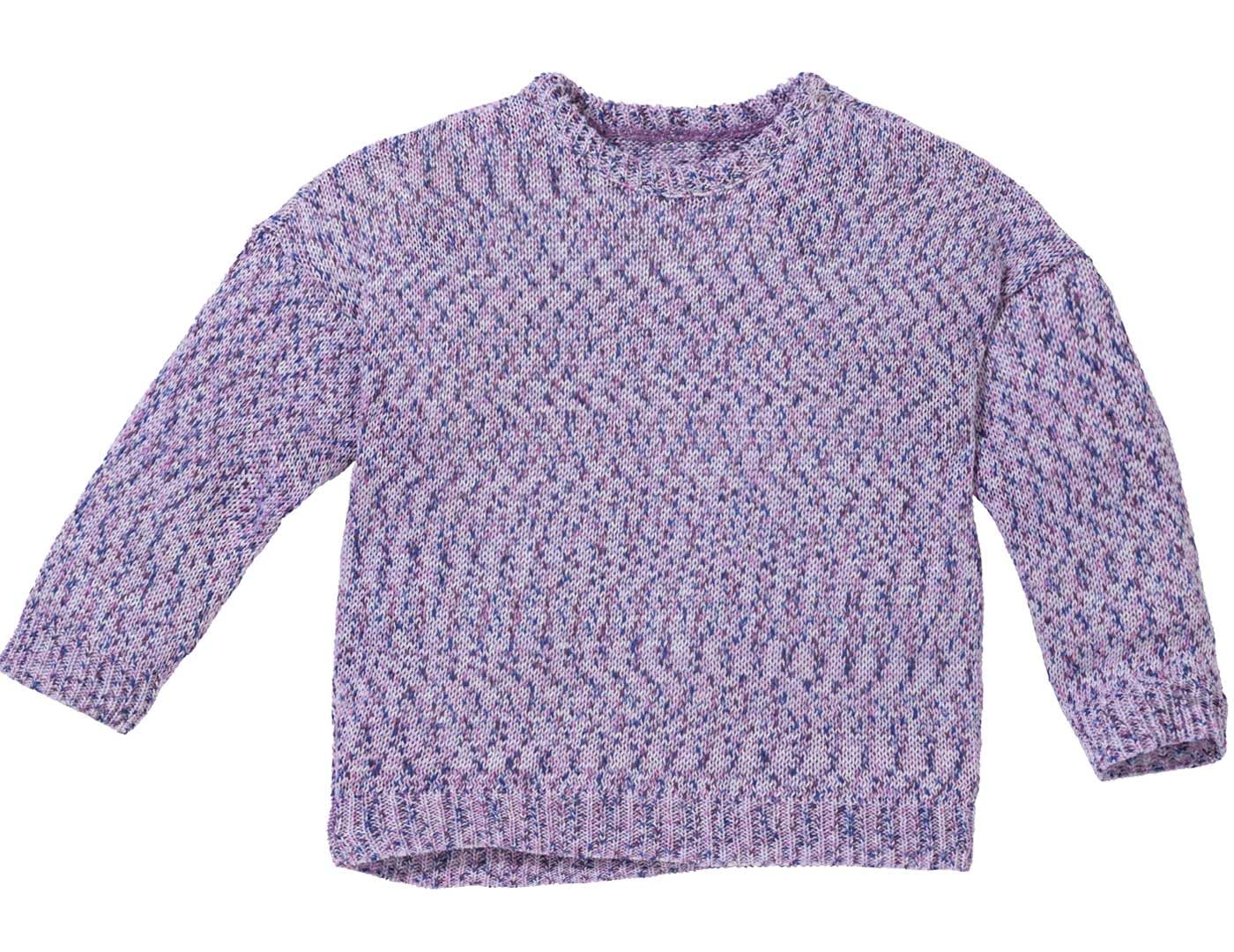disana-baumwoll-pullover-spray-kinder-sommer-sweater-aus-100-bio-baumwolle image 1