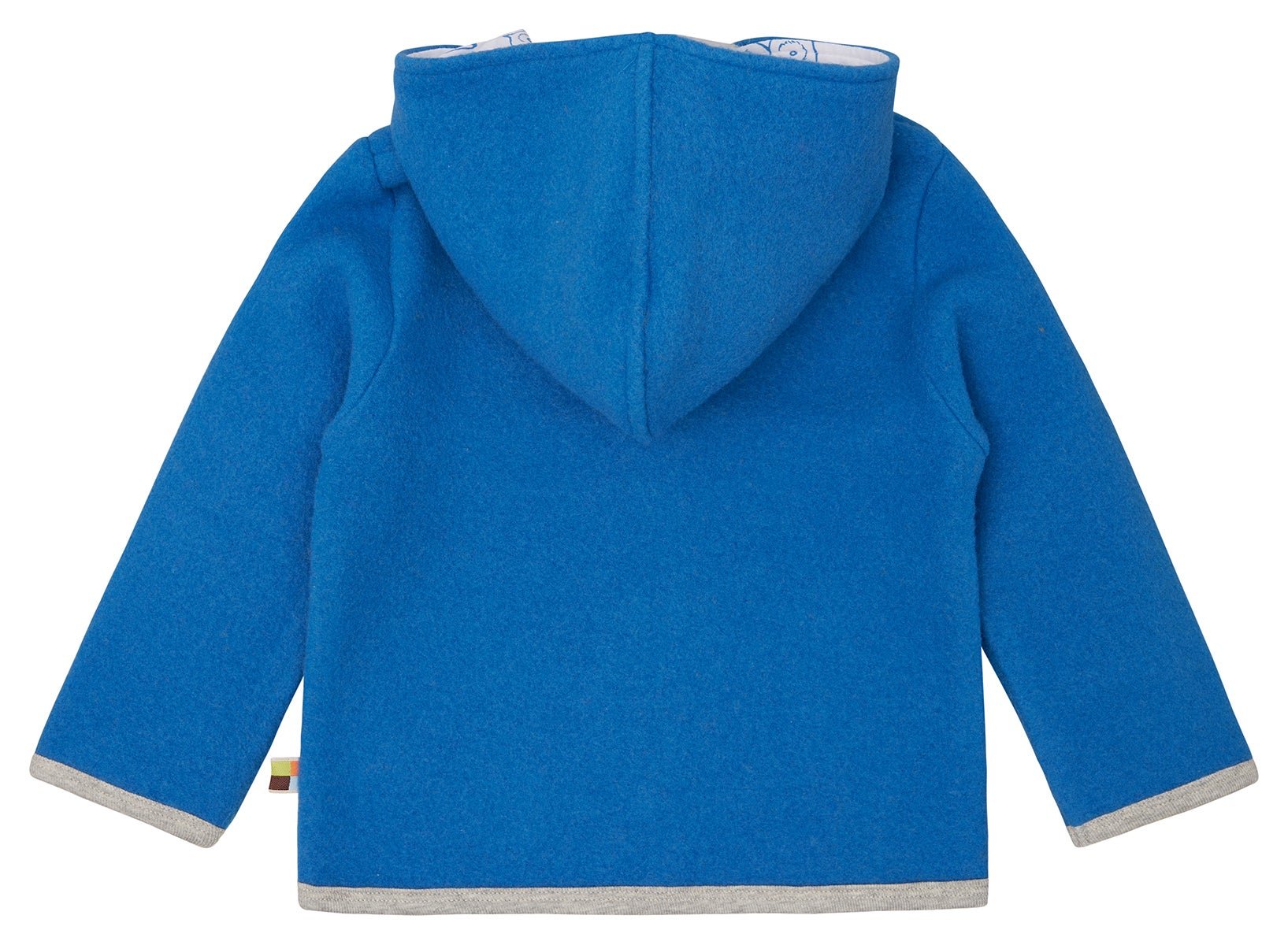 loud-proud-wollfleece-jacke-mit-kapuze-bio-wollfleece-jacke image 2