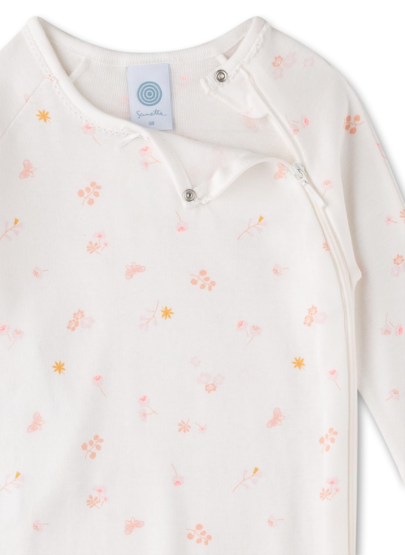 sanetta-baby-strampler-orange-kugelfisch-overall-aus-bio-baumwolle-f-r-m-dchen image 3