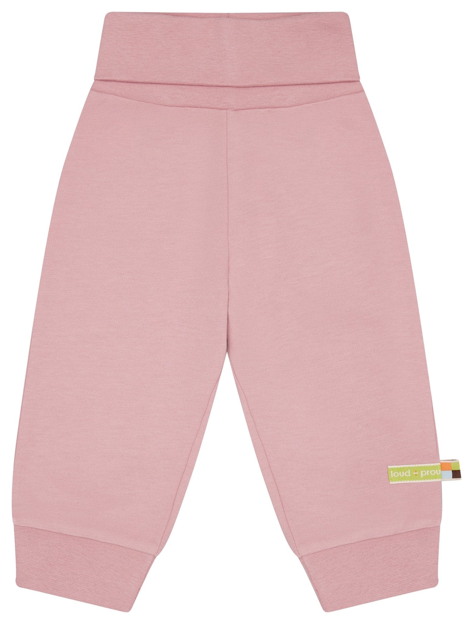 loud-proud-nabelbundhose-uni-babyhose-bio-baumwolle image 1
