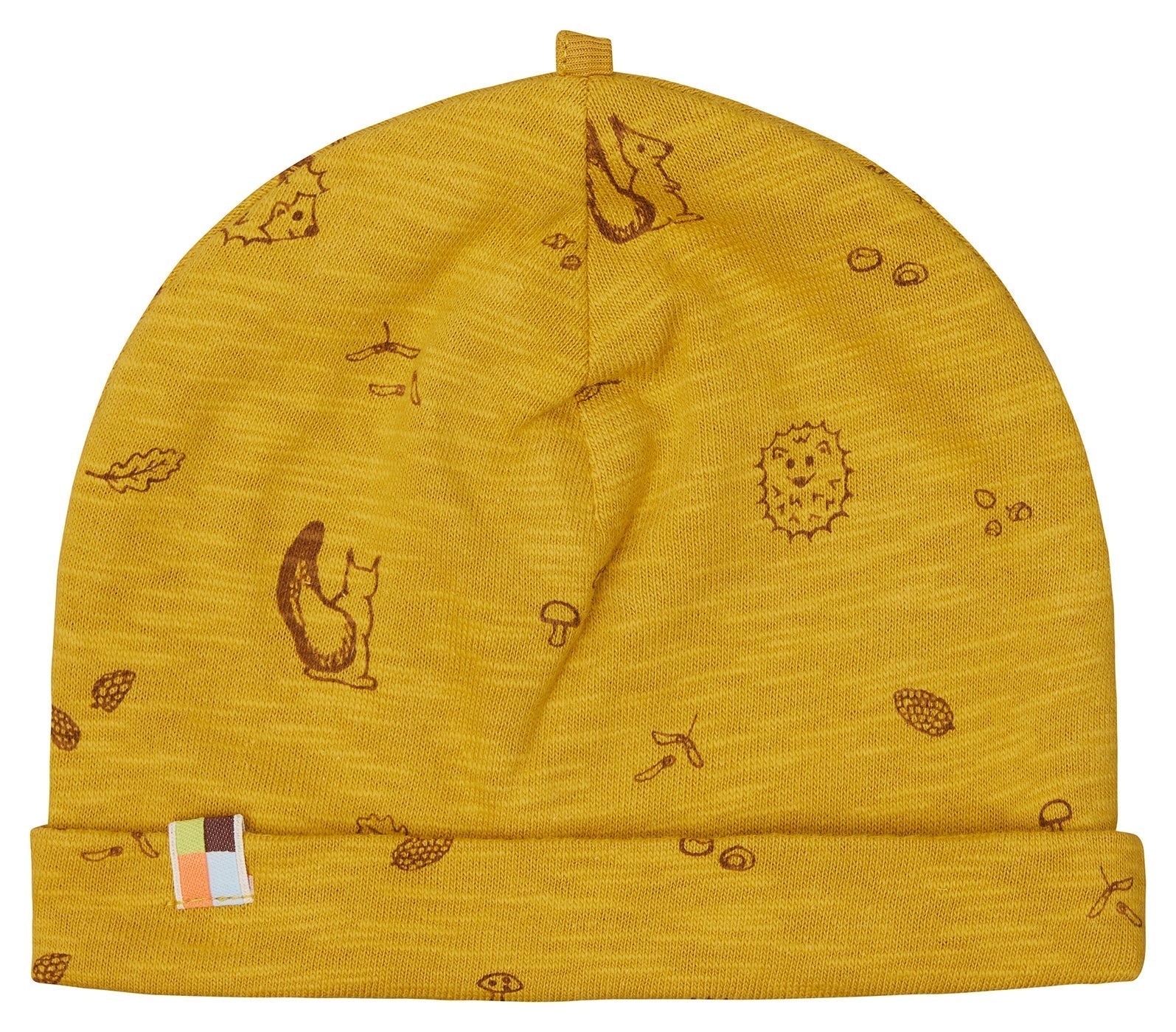 loud-proud-beanie-slub-jersey-wald-druck image 5