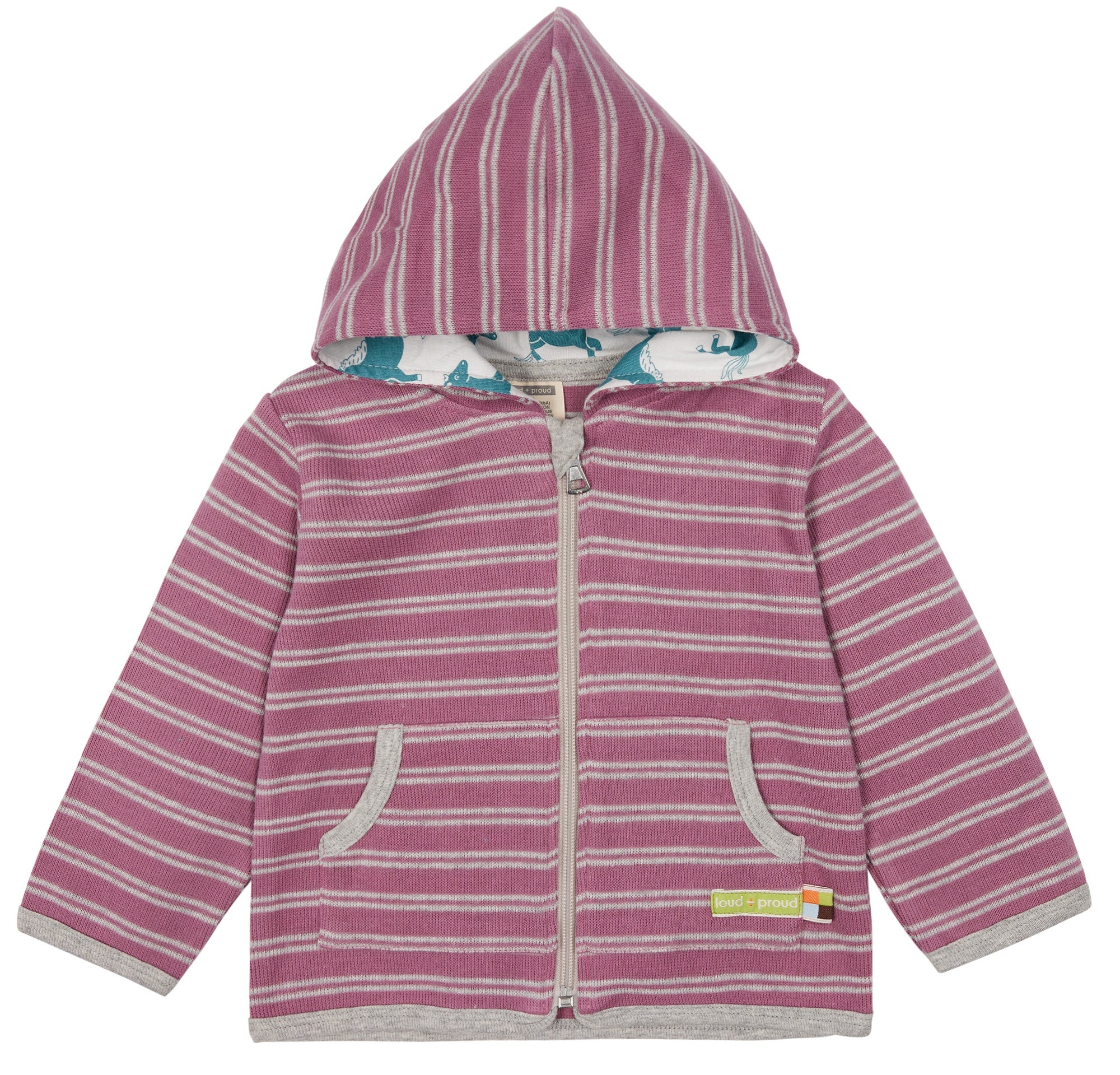 loud-proud-jacke-ringel-interlock-kapuzenjacke image 3