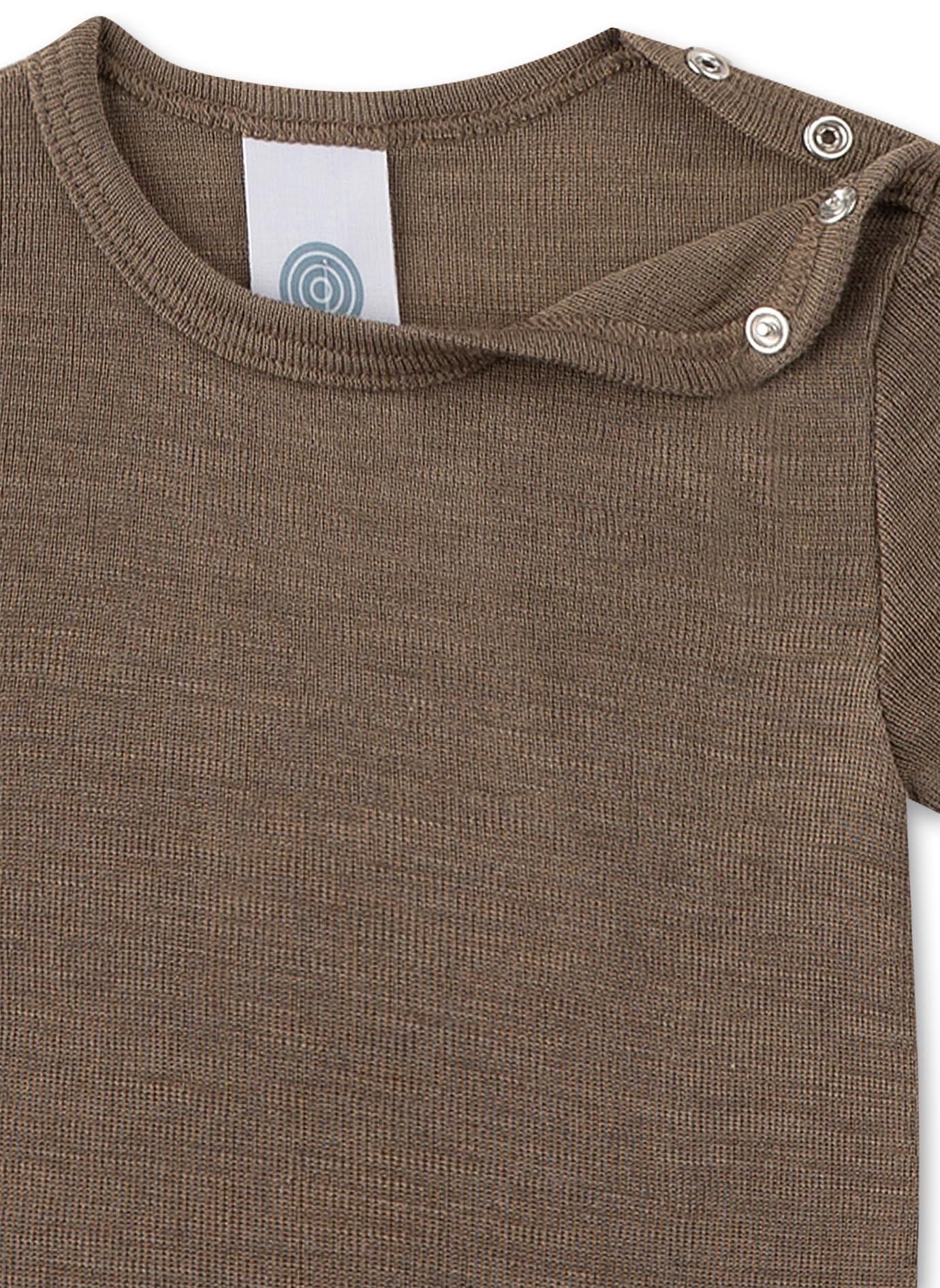 sanetta-baby-body-kurzarm-beige-aus-wolle-und-seide image 3