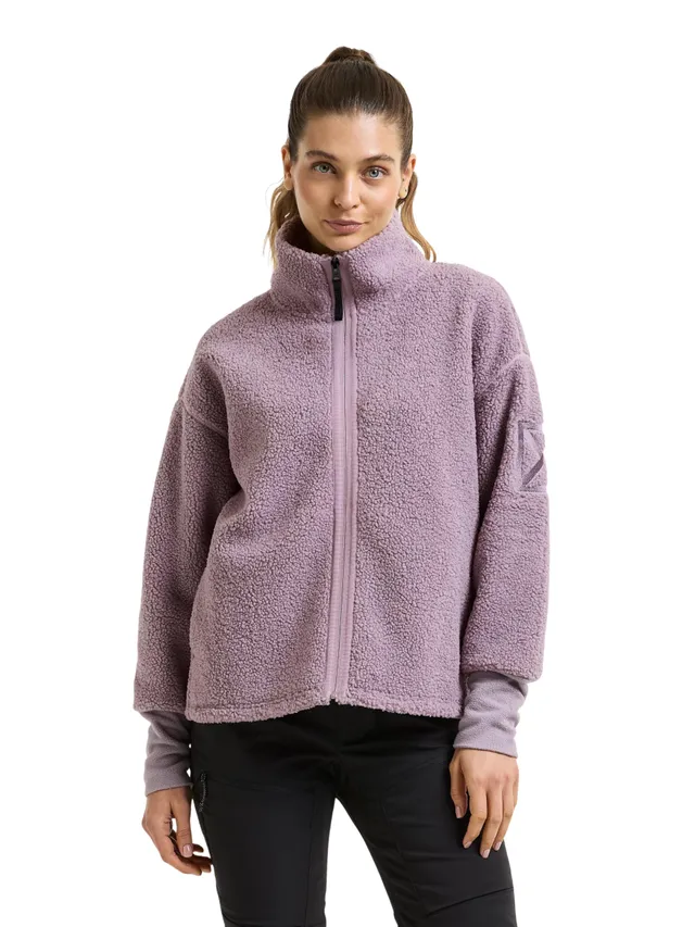 didriksons-melissa-sherpa-teddy-jacke-damen-fleece image 1
