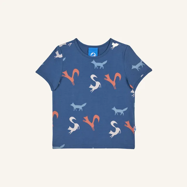 finkid-ilta-kinder-t-shirt-tierprint-biobaumwolle-uv50 image 1