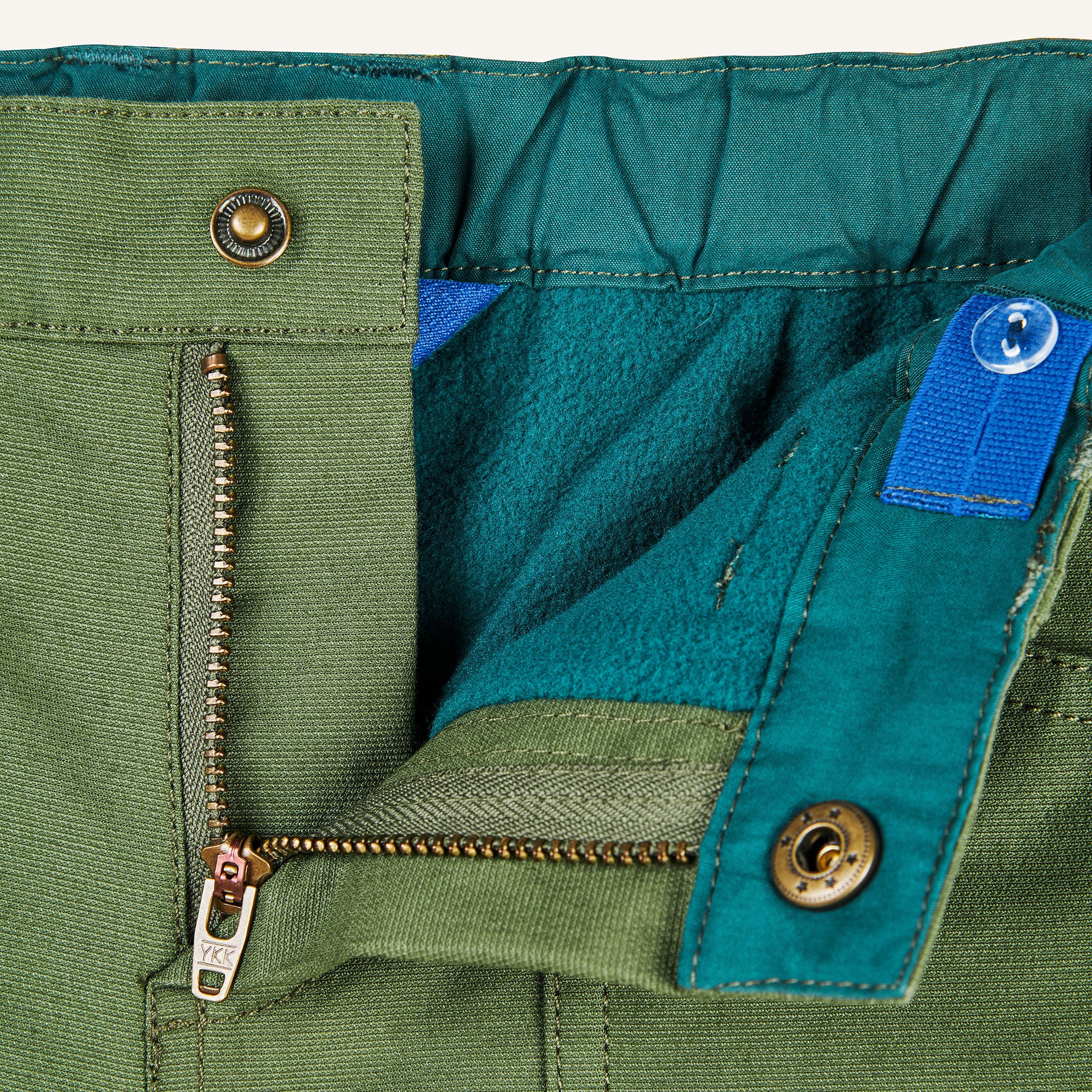 finkid-kalle-winter-hose-kinder-fleece-gef-tterte-canvas-workhose image 7