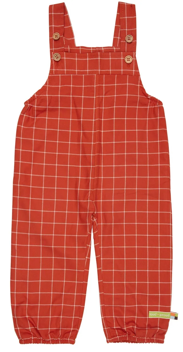 loud-proud-karo-latzhose-mit-jerseyfutter image 1