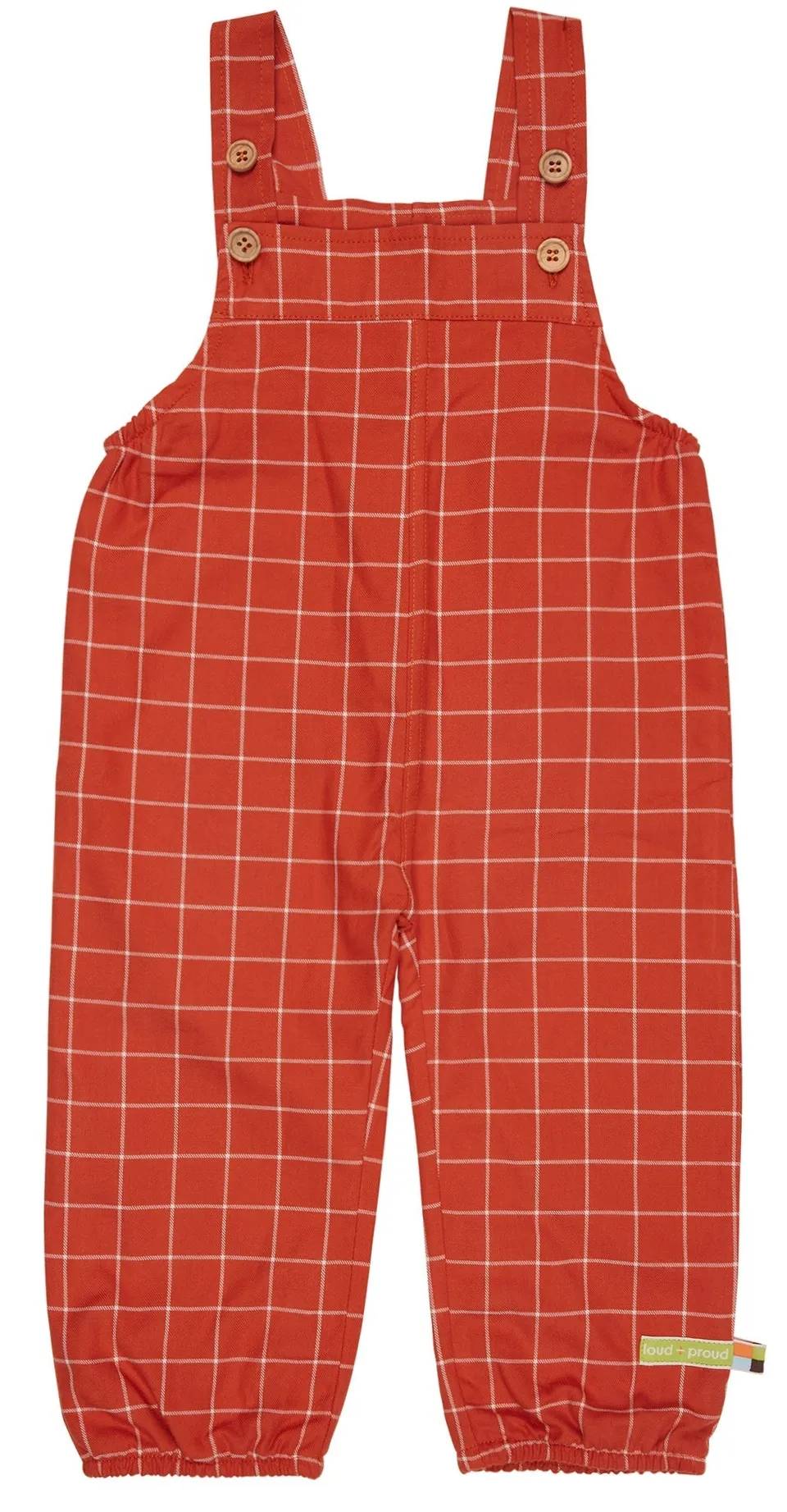 loud-proud-karo-latzhose-mit-jerseyfutter image 1