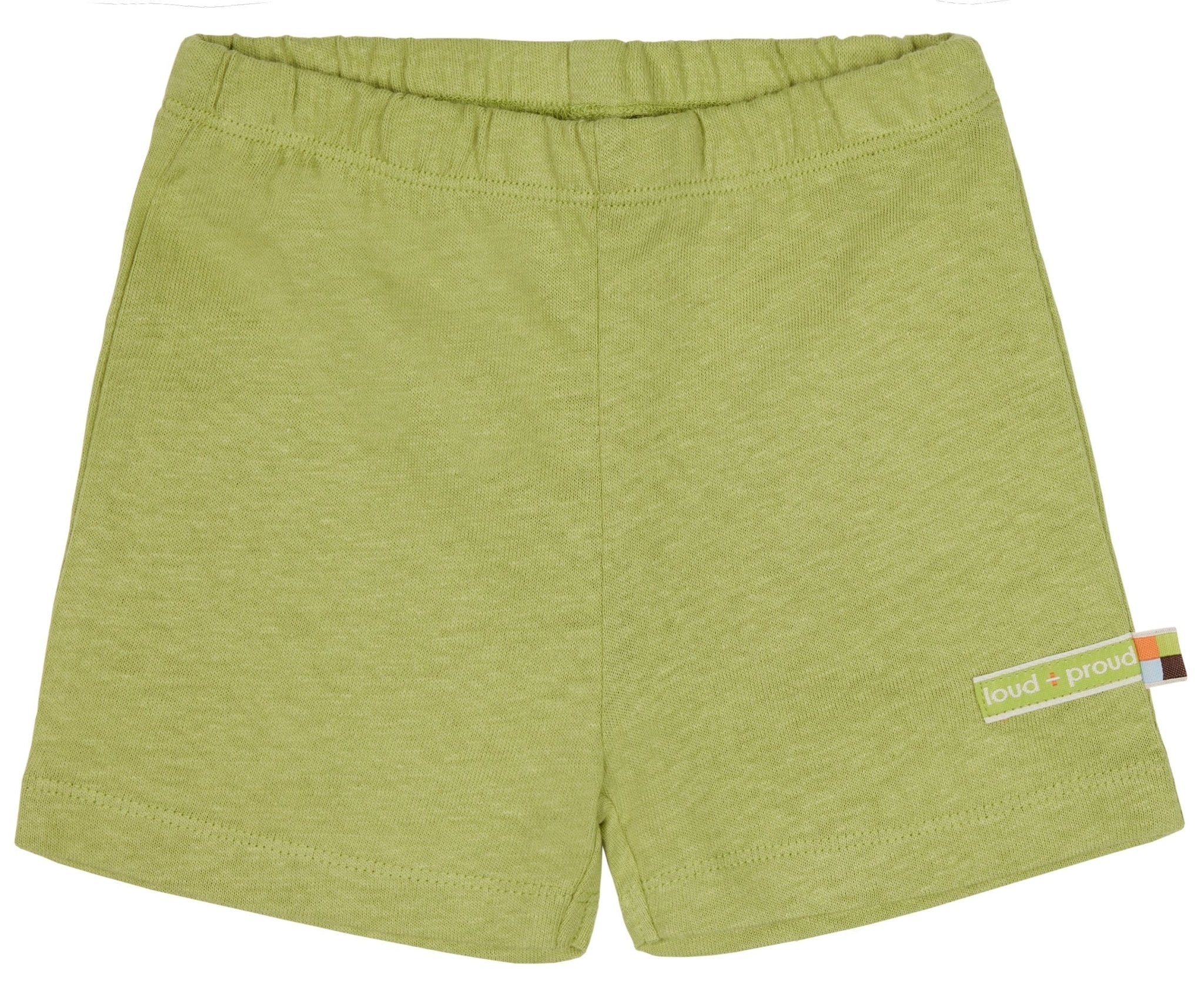 loud-proud-short-uni-mit-leinen-kinder-shorts image 3