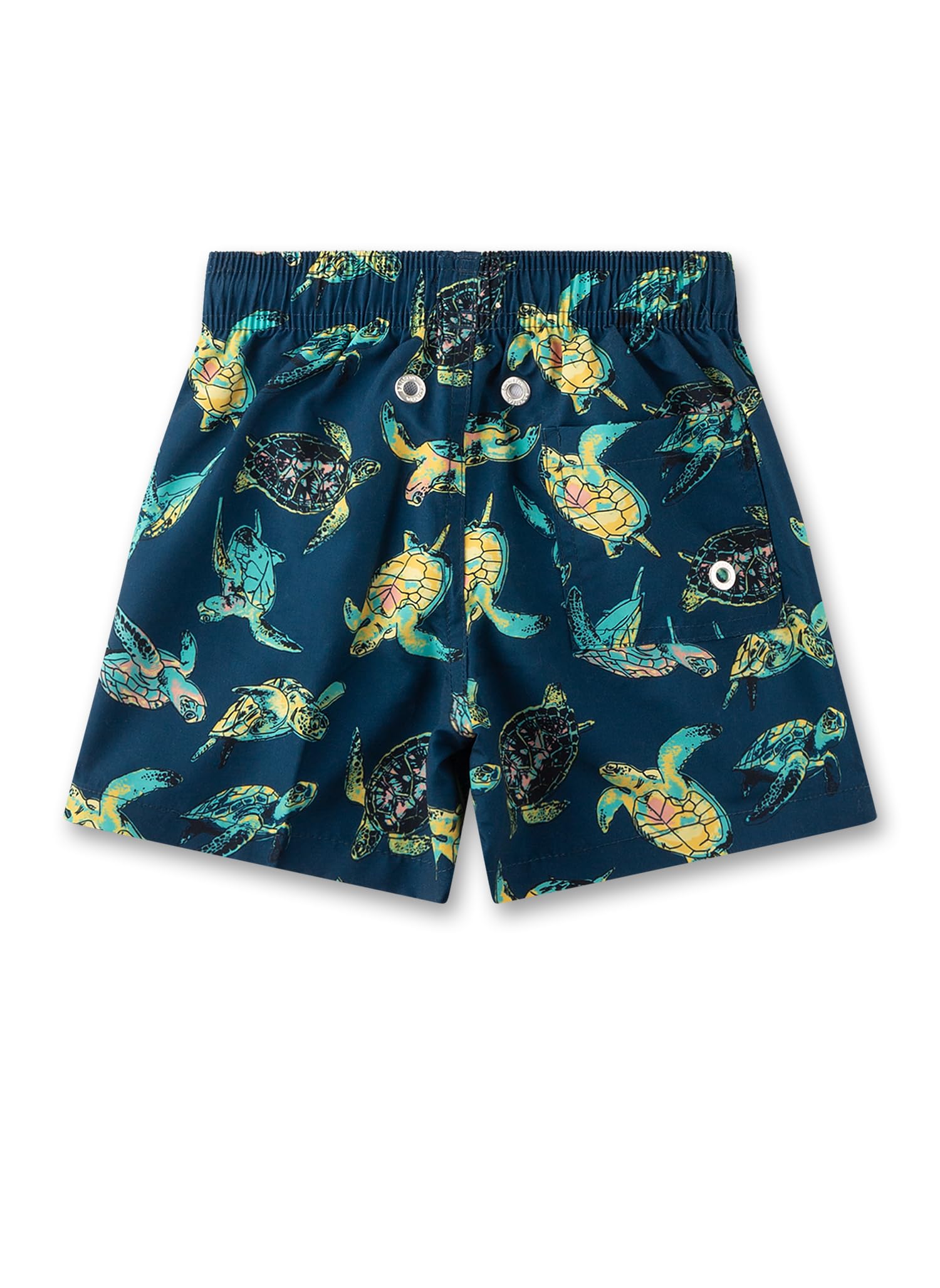 sanetta-jungen-badeshorts-blau-schildkr-te-aus-recyceltem-polyester image 2