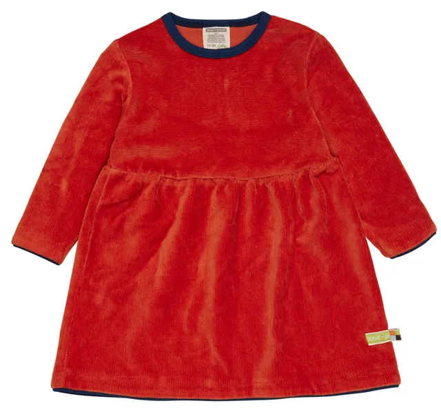 loud-proud-kleid-cord-elastisches-m-dchenkleid-mit-paspel image 1
