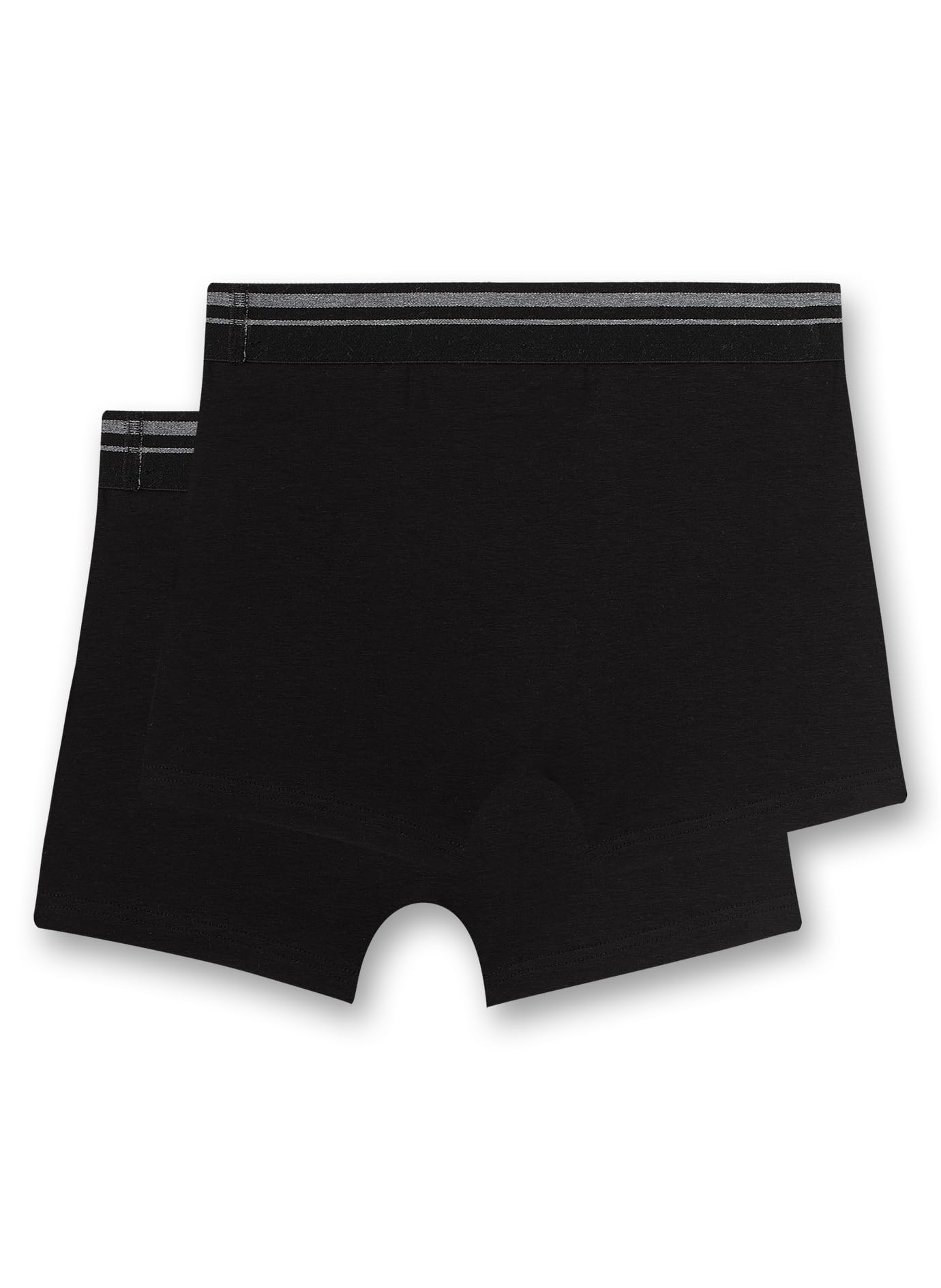 sanetta-jungen-hipshorts-schwarz-2er-set-aus-baumwolle image 2