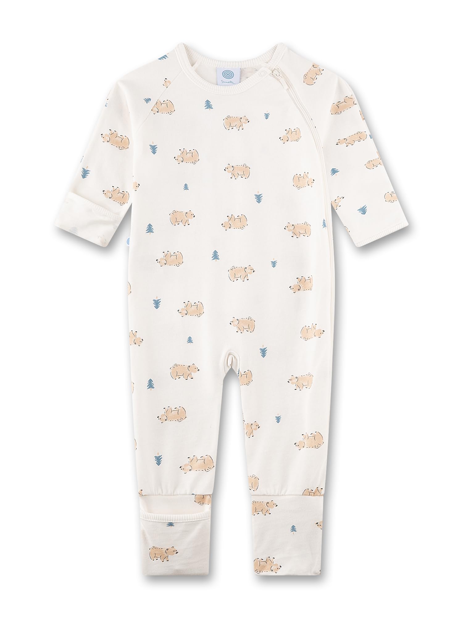 sanetta-baby-strampler-beige-b-rchen-jungen-overall image 1