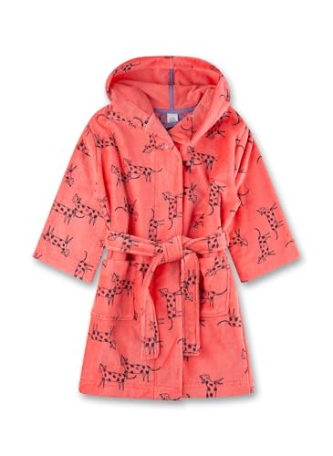 sanetta-m-dchen-bademantel-pink-leoparden-kuscheliger-bademantel-aus-baumwoll-mi image 4