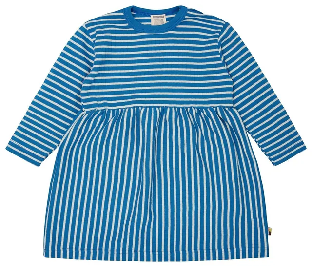 loud-proud-kleid-langarm-gestreift-mit-rippe-derby-rib-kleid image 1