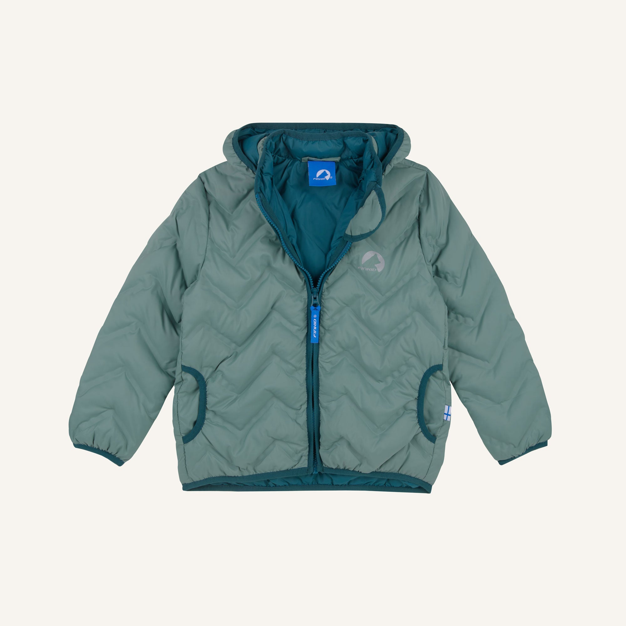 finkid-vanukas-air-kinder-zip-in-innenjacke-stepp-leicht image 5