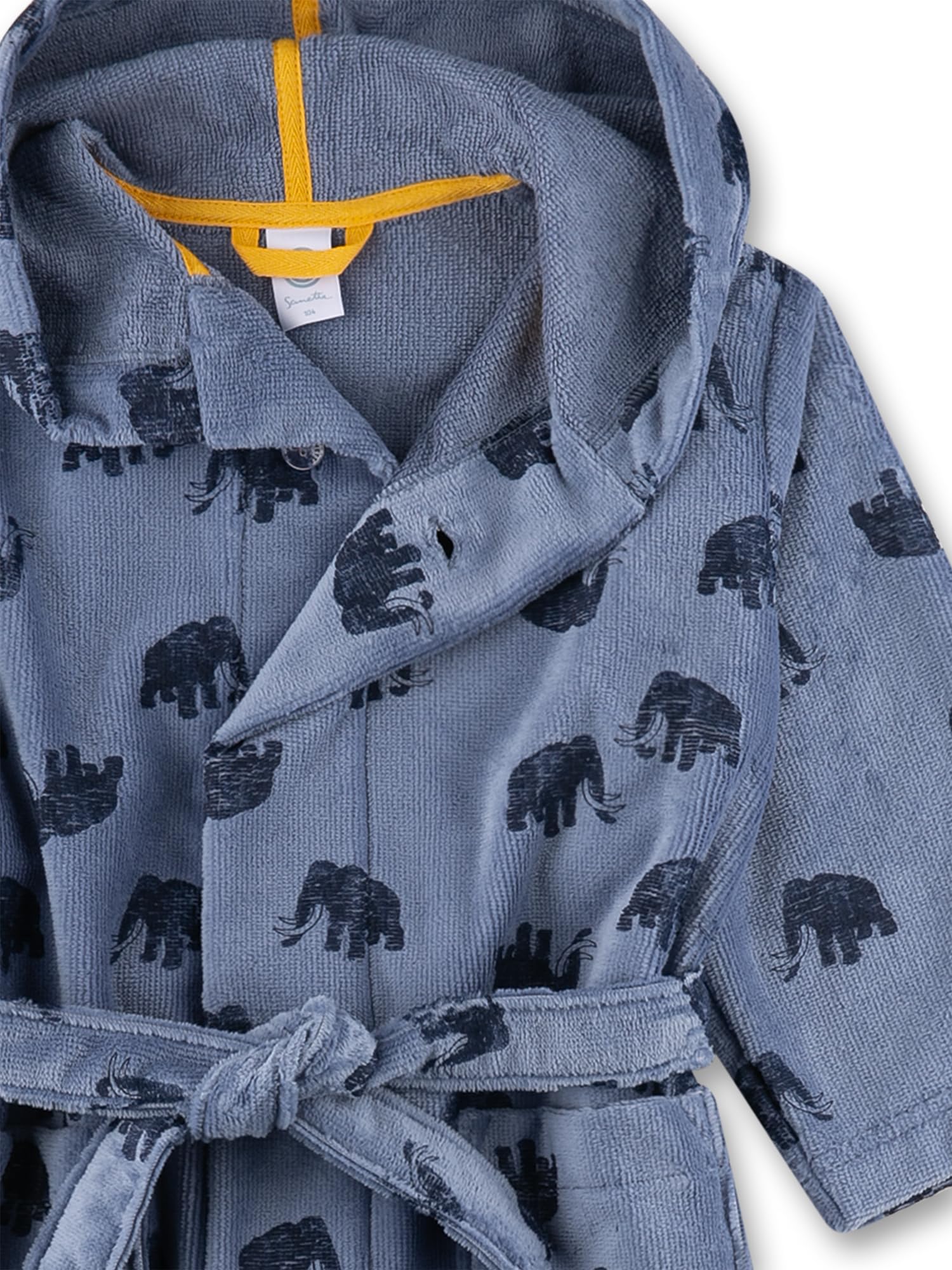 sanetta-jungen-bademantel-frottee-mammut-blau image 3