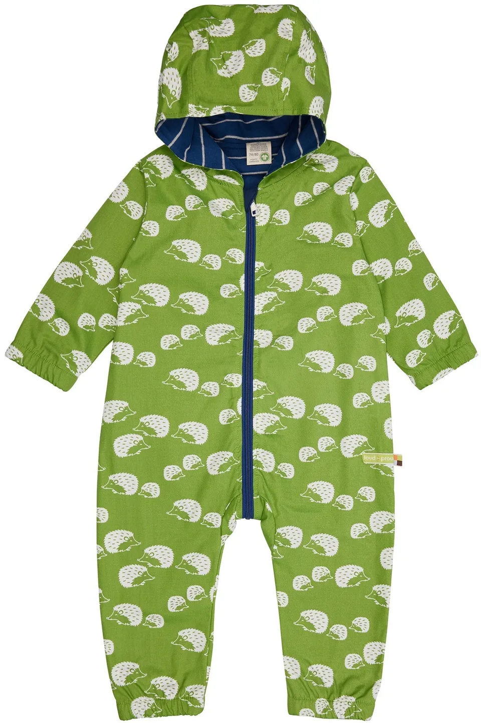 loud-proud-wasserabweisender-overall-mit-druck-outdoor-overall-gef-ttert image 1