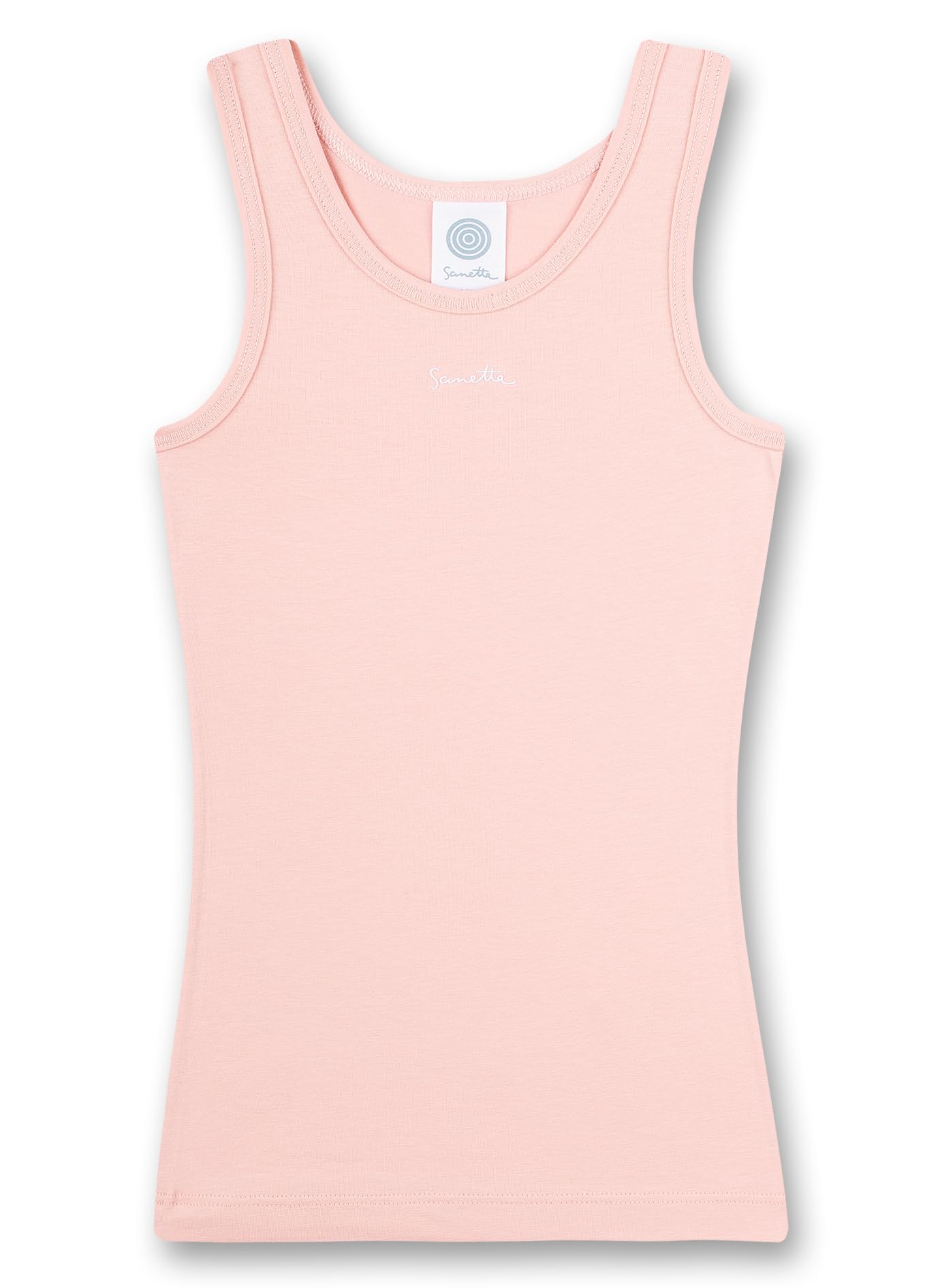 sanetta-m-dchen-unterhemd-doppelpack-rosa-wei-dots-baumwolle-2er-set image 3