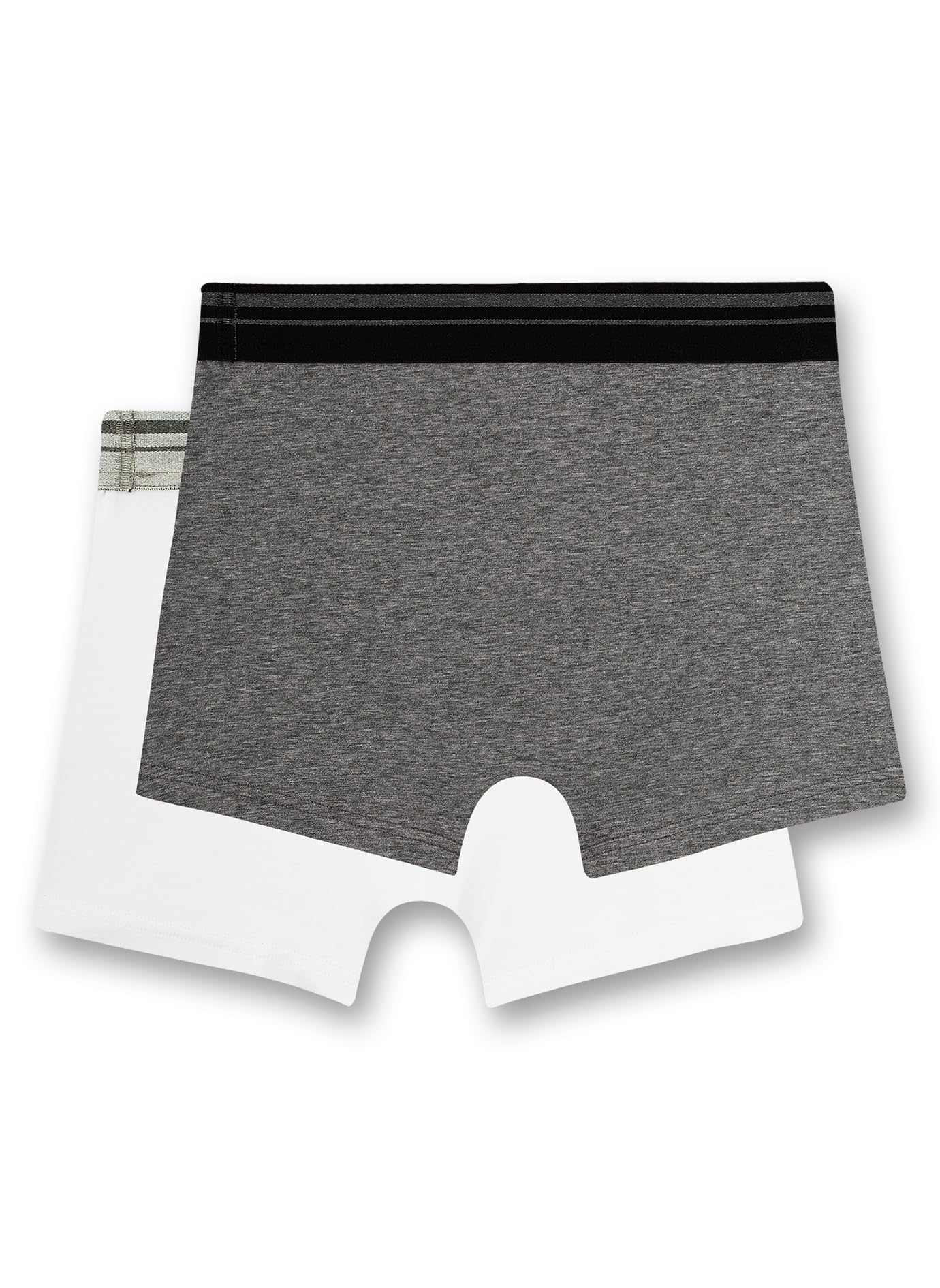 sanetta-jungen-hipshorts-doppelpack-wei-und-graumelange-unterhose-f-r-jungen-aus image 2