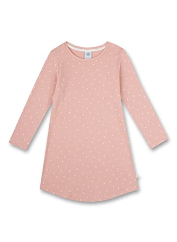 sanetta-m-dchen-nachthemd-langarm-rosa-punkte-nachtw-sche image 4