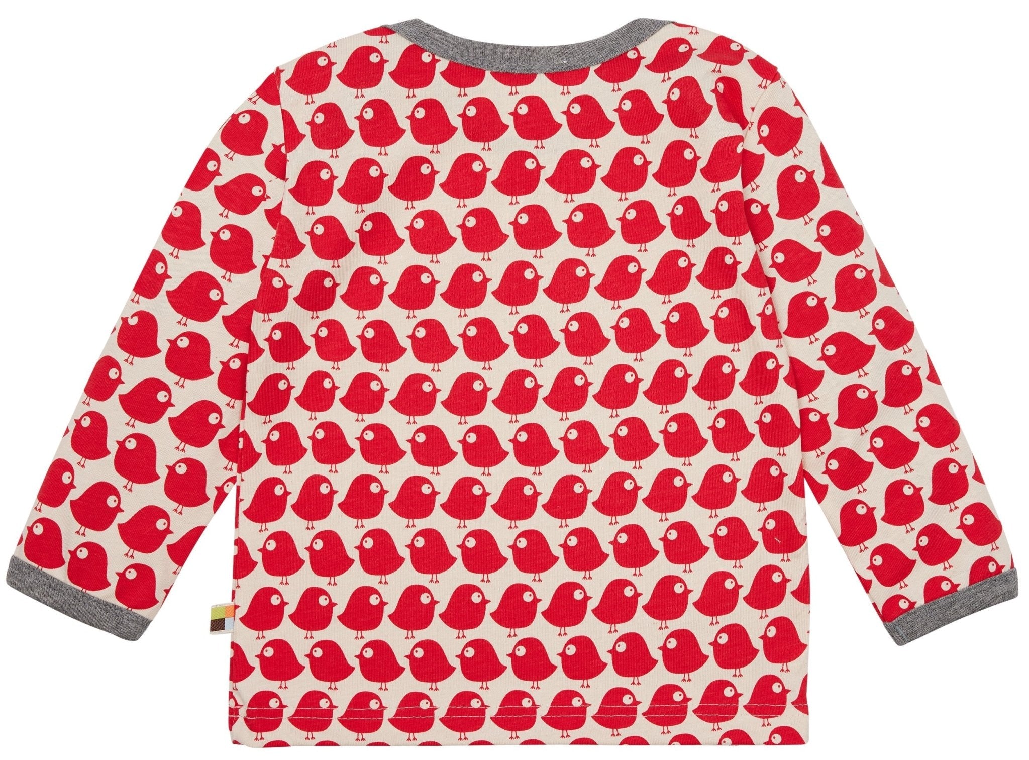 loud-proud-shirt-langarm-mit-druck-v-gel-bio-baumwoll-shirt image 2