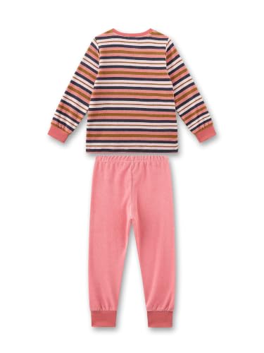 sanetta-m-dchen-schlafanzug-lang-rosa-ringel-frott-e-kinderpyjama image 5