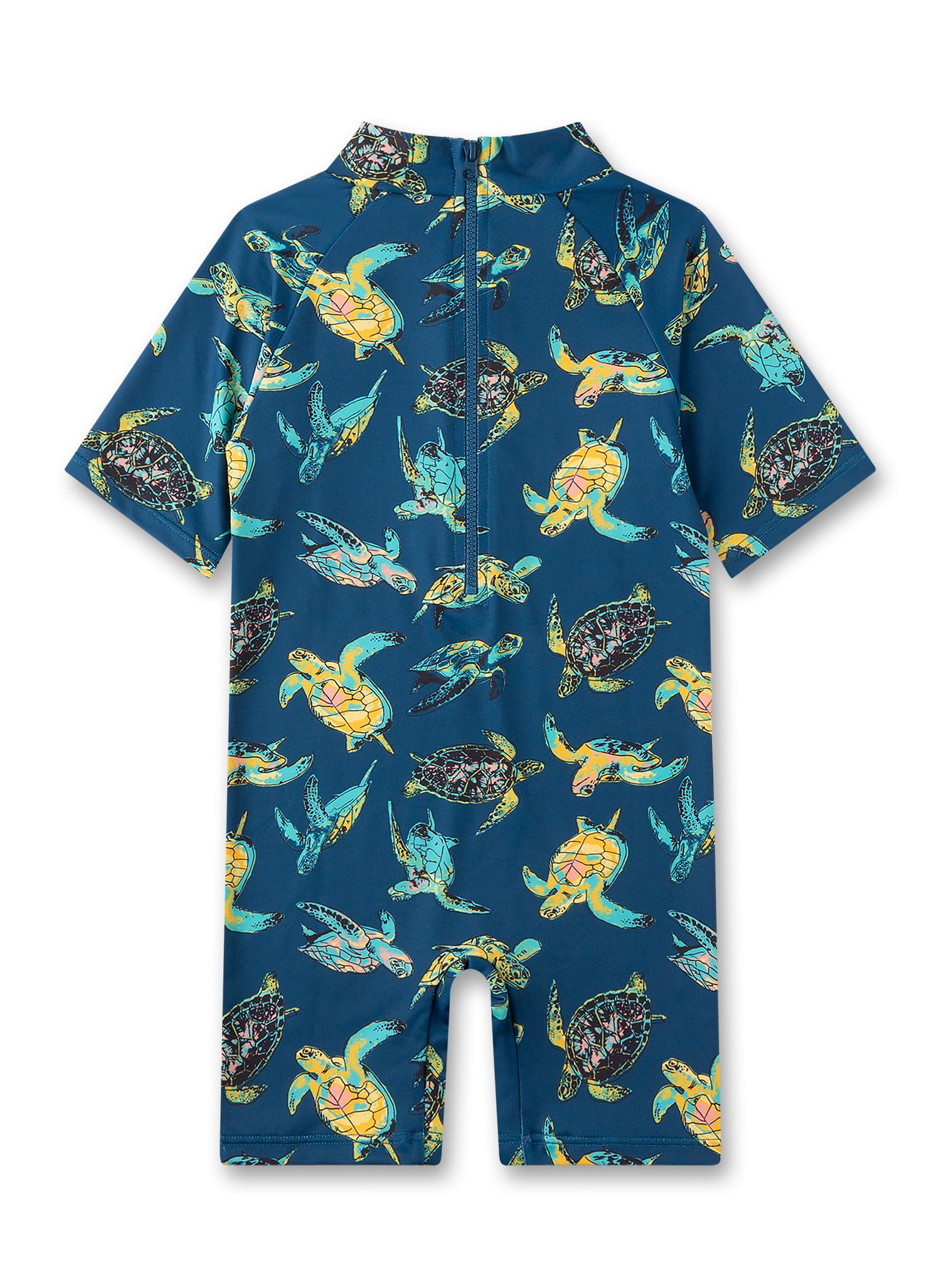 sanetta-kinder-schwimmanzug-blau-schildkr-te-schwimmanzug-aus-recyceltem-polyest image 2