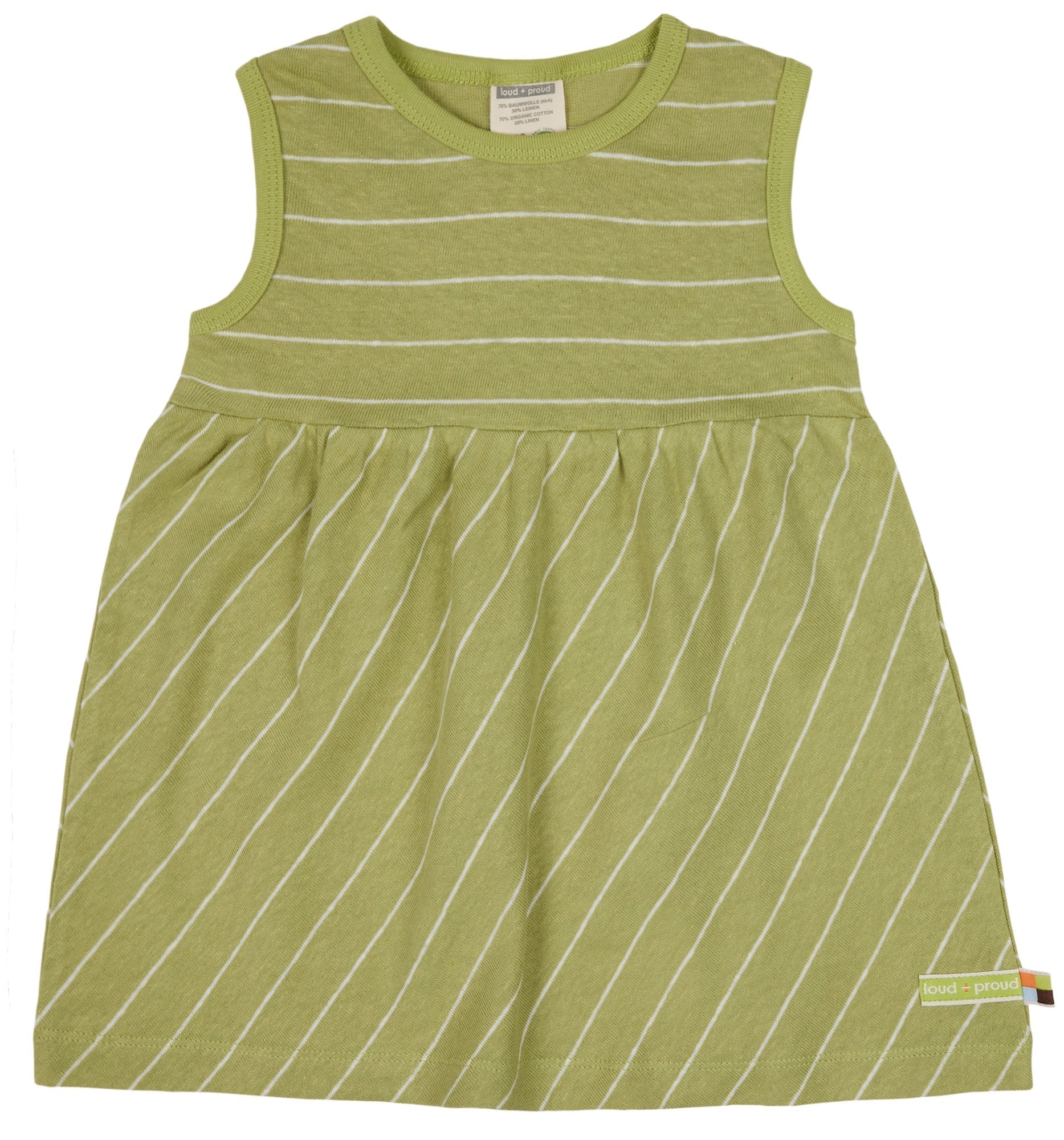 loud-proud-kleid-streifen-mit-leinen-rmelloses-m-dchenkleid-2 image 3