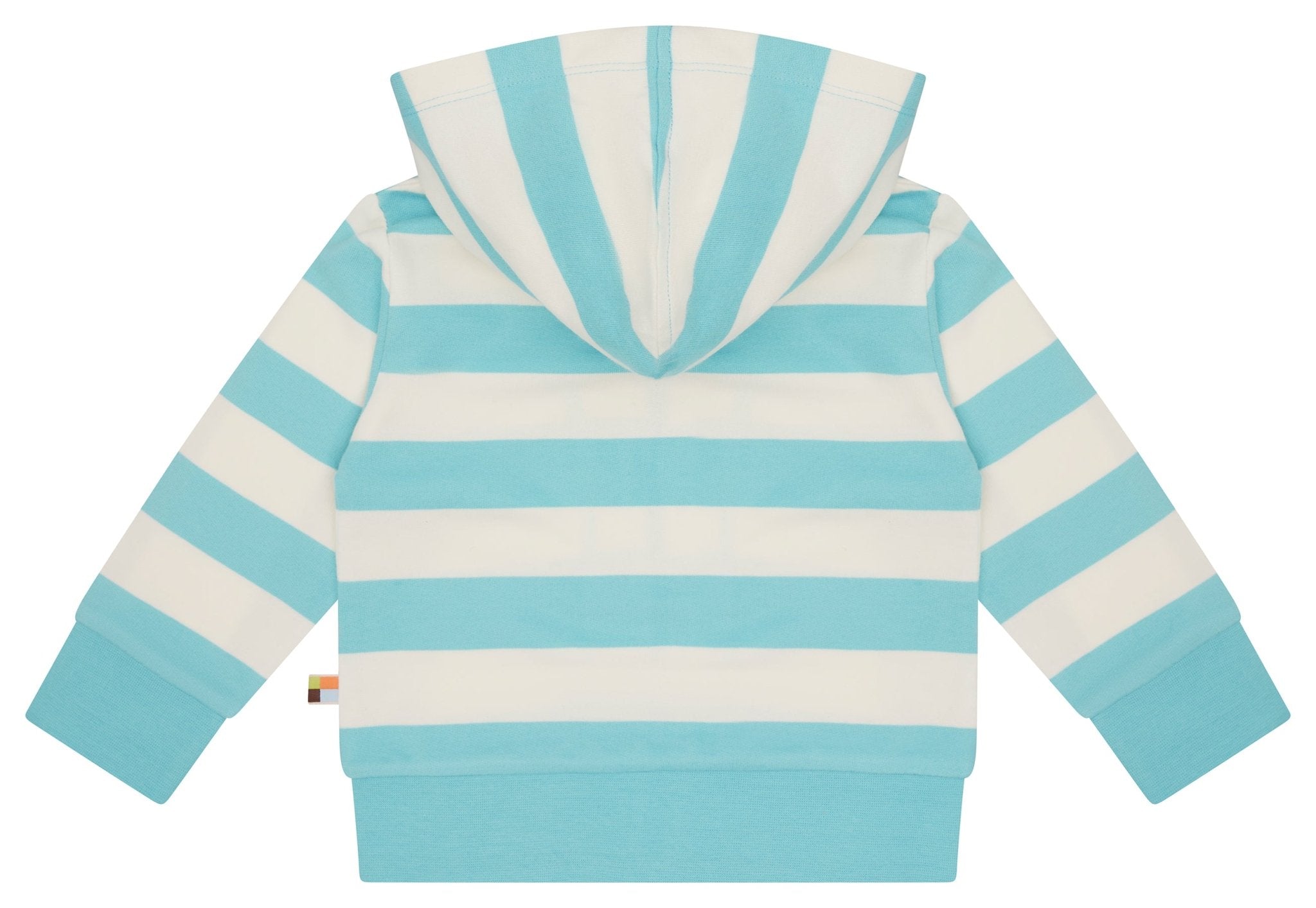 loud-proud-sweatjacke-blockstreifen-kapuze-kinder-sweatjacke image 5