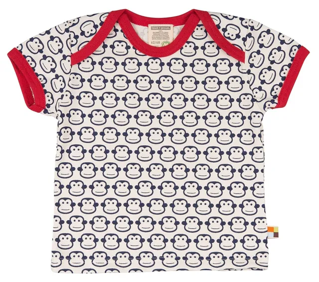 loud-proud-t-shirt-mit-druck-single-jersey-t-shirt-f-r-babys-und-kinder image 1