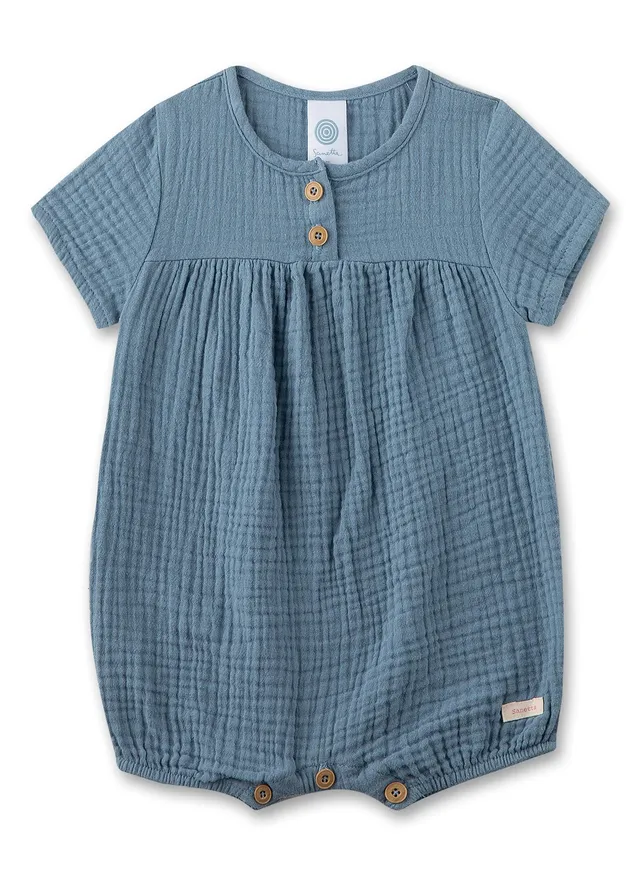 sanetta-baby-strampler-kurz-rosa-musselin-bio-baumwolle-spieler-overall-f-r-m-dc image 1