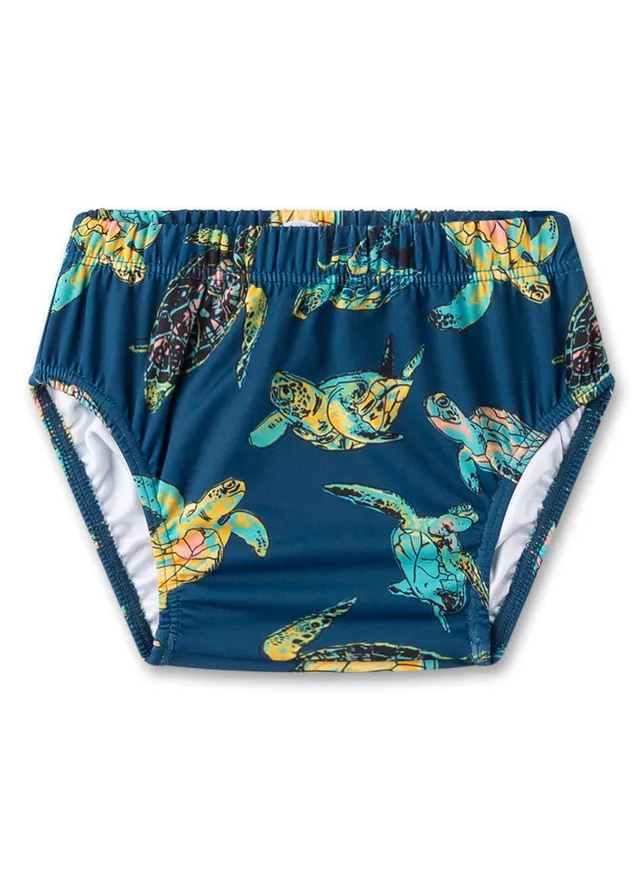 sanetta-baby-schwimmwindel-t-rkis-schildkr-ten-baby-badehose-gr-62-98 image 1