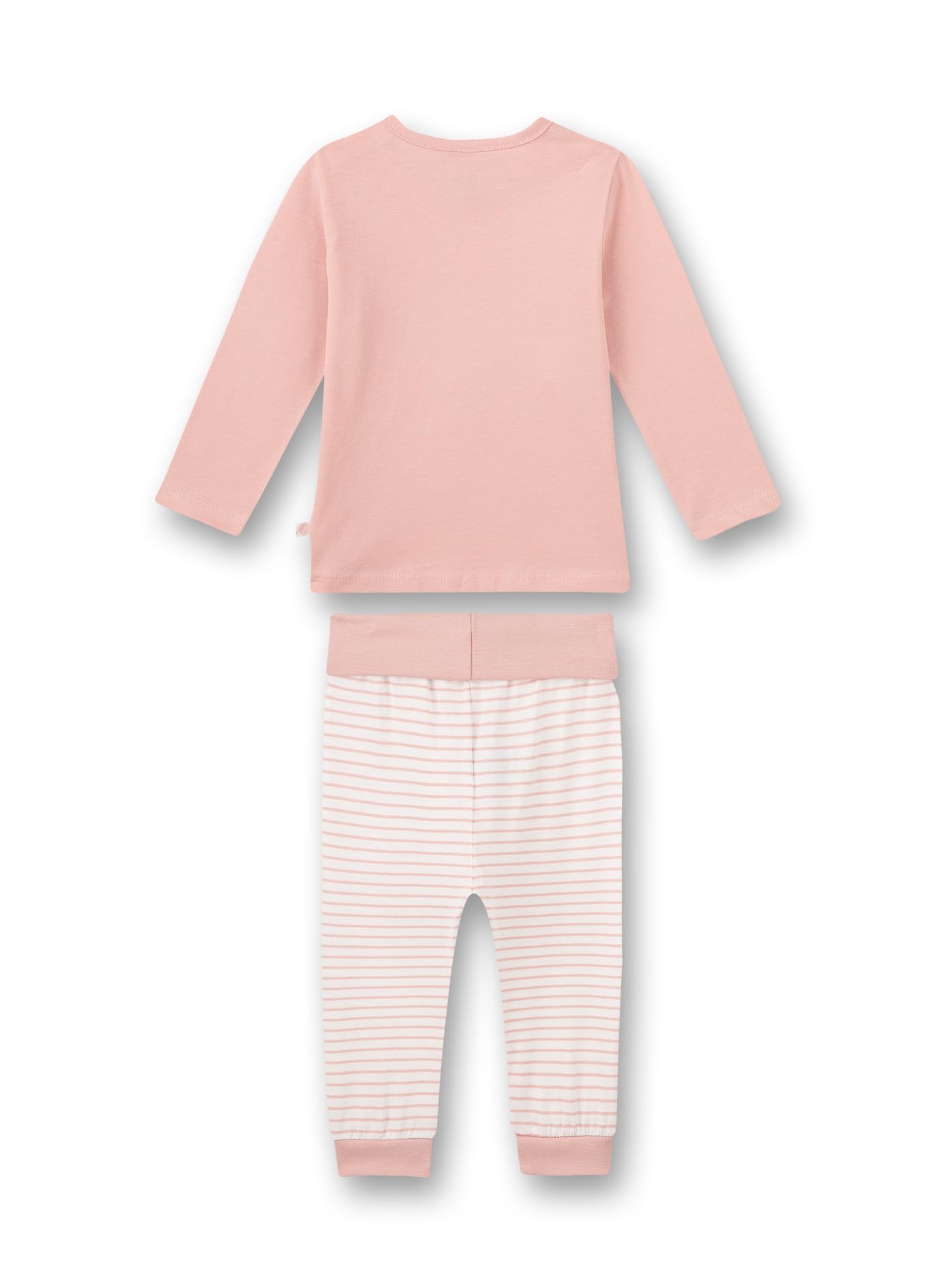 sanetta-pure-m-dchen-schlafanzug-lang-rosa-bio-baumwolle-gots image 2